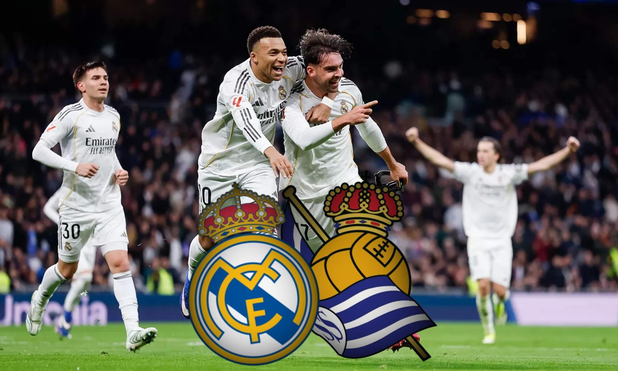 El Real Madrid recibe a la Real Sociedad este fin de semana con el cartel de favorito, según la Inteligencia Artificial.