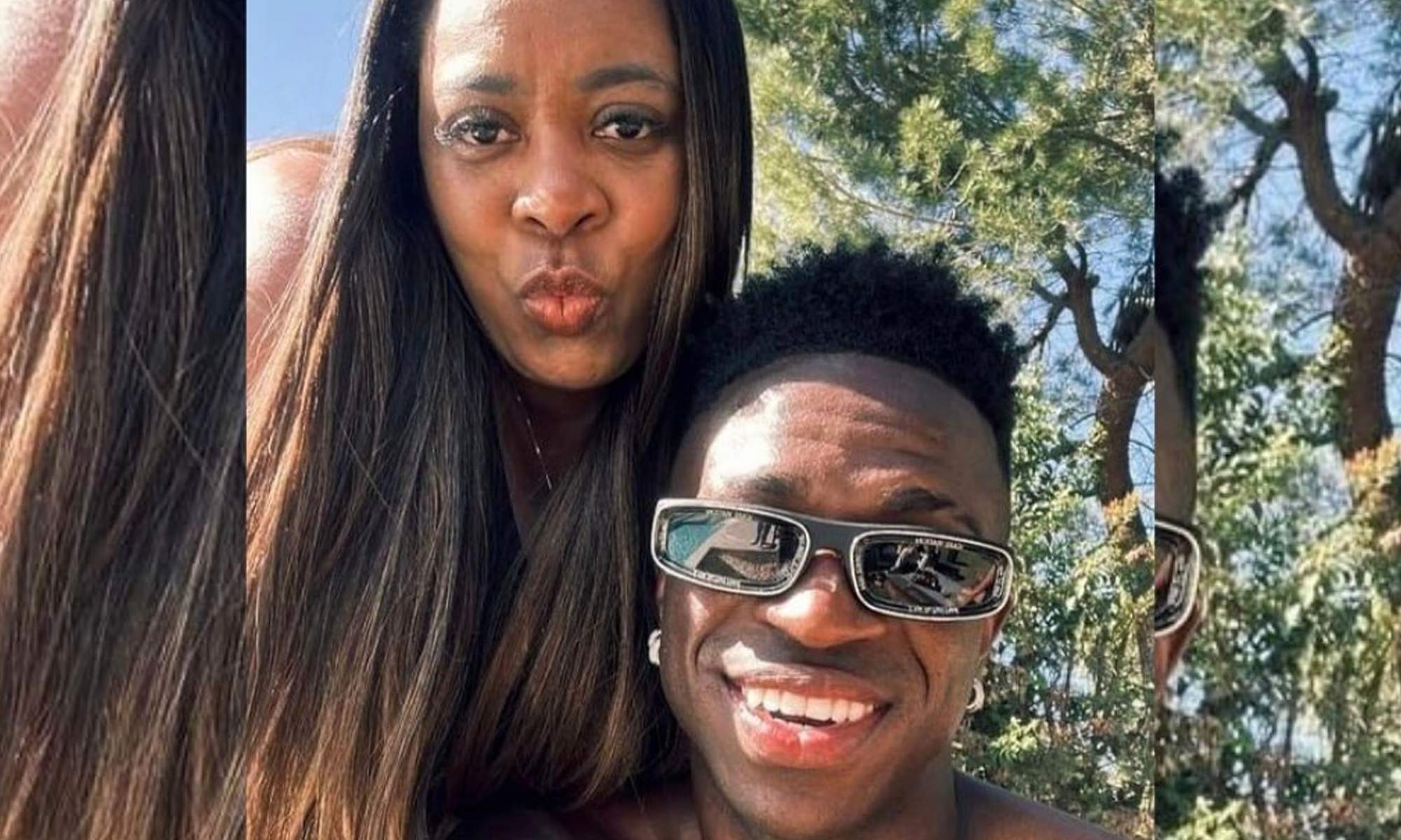Vinícius Júnior y Tatiana, su madre. Vinícius Júnior y Tatiana, su madre.