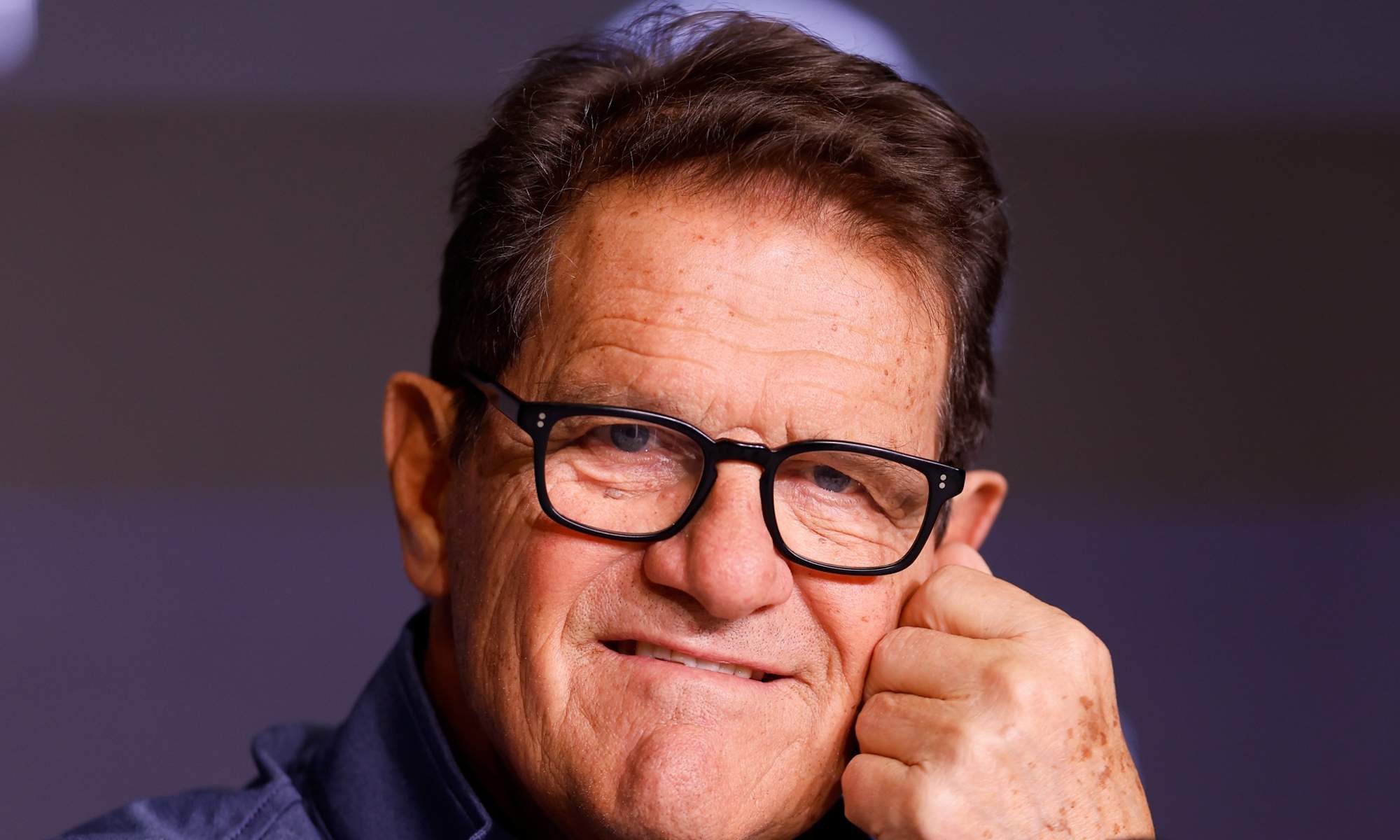 Fabio Capello en una entrevista.