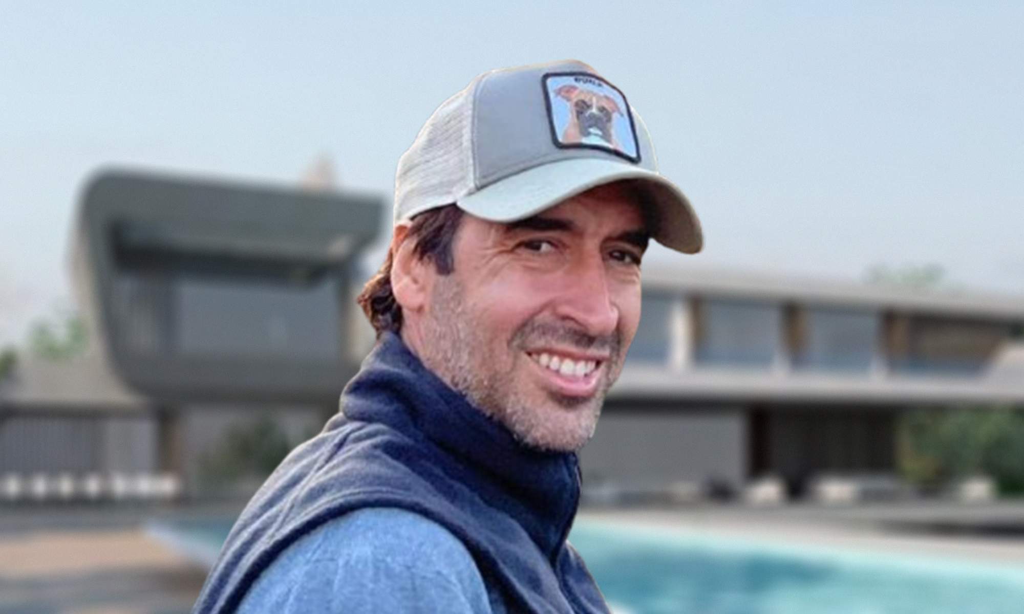 Raúl González y su casa de Madrid.