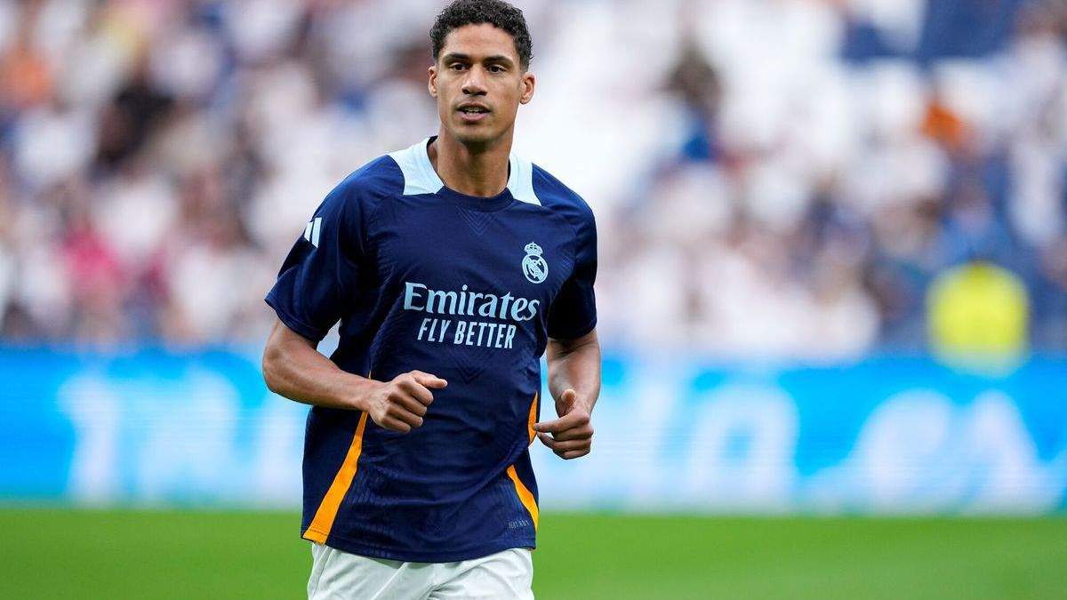 Varane antes de un partido del Real Madrid Varane antes de un partido del Real Madrid