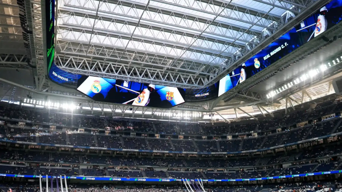 El Bernabéu a pleno rendimiento