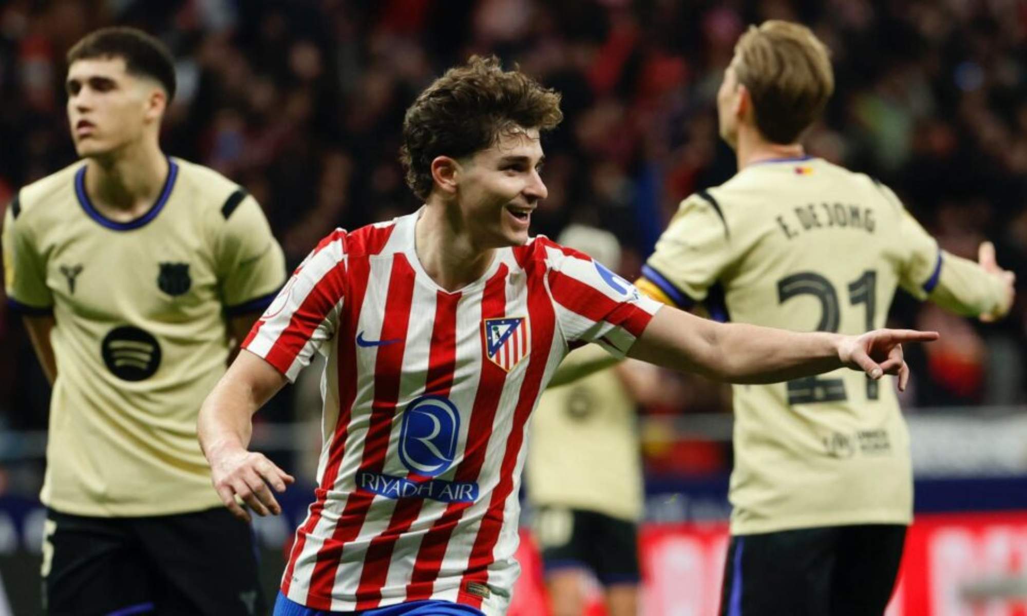 El Atlético de Madrid arrolla al Barça en la ida de las semifinales de Copa