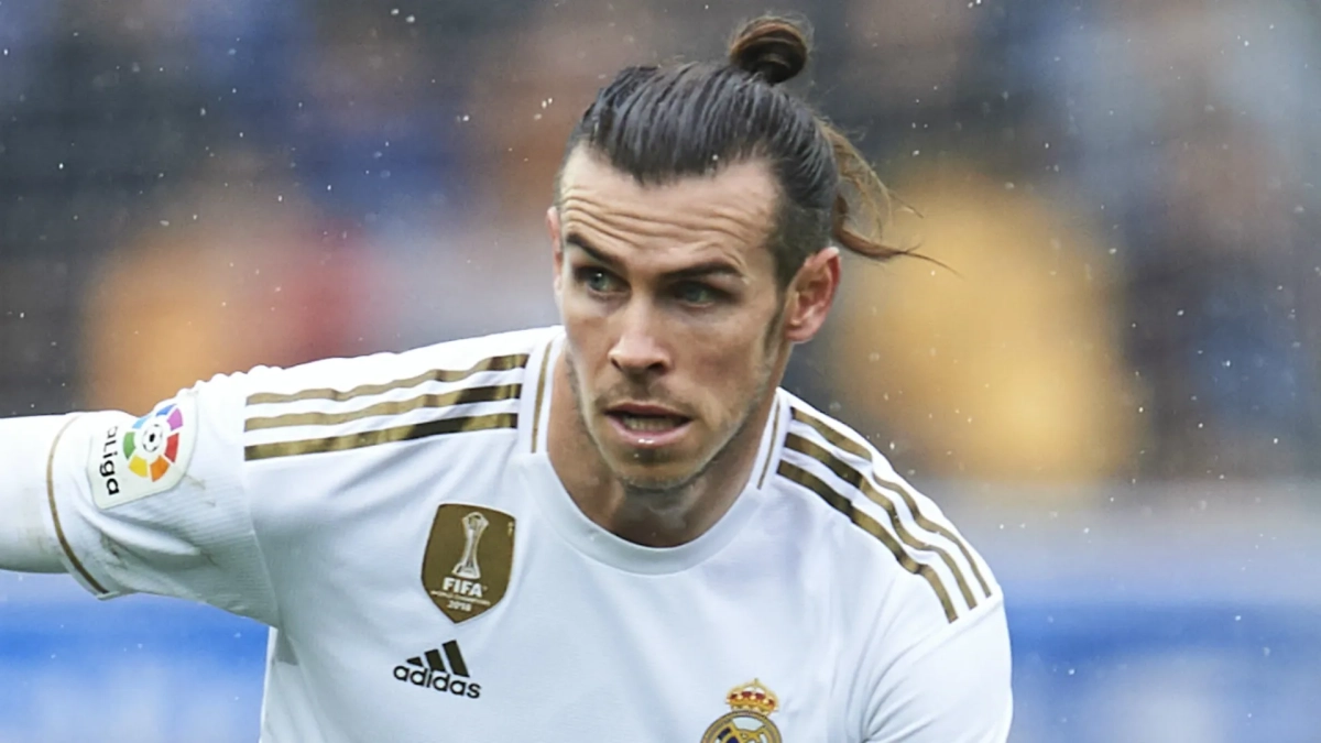 Bale durante un partido del Real Madrid