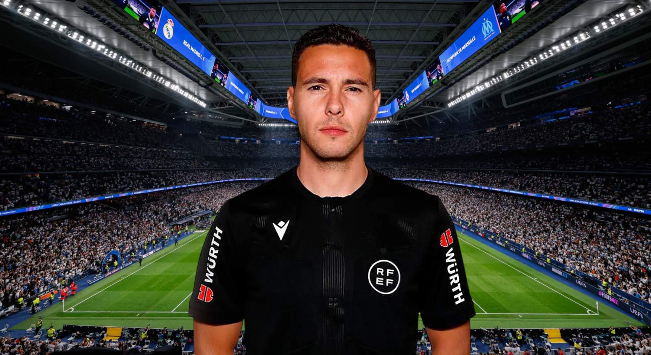 Hernández Maeso será el árbitro del Real Madrid - Real Sociedad