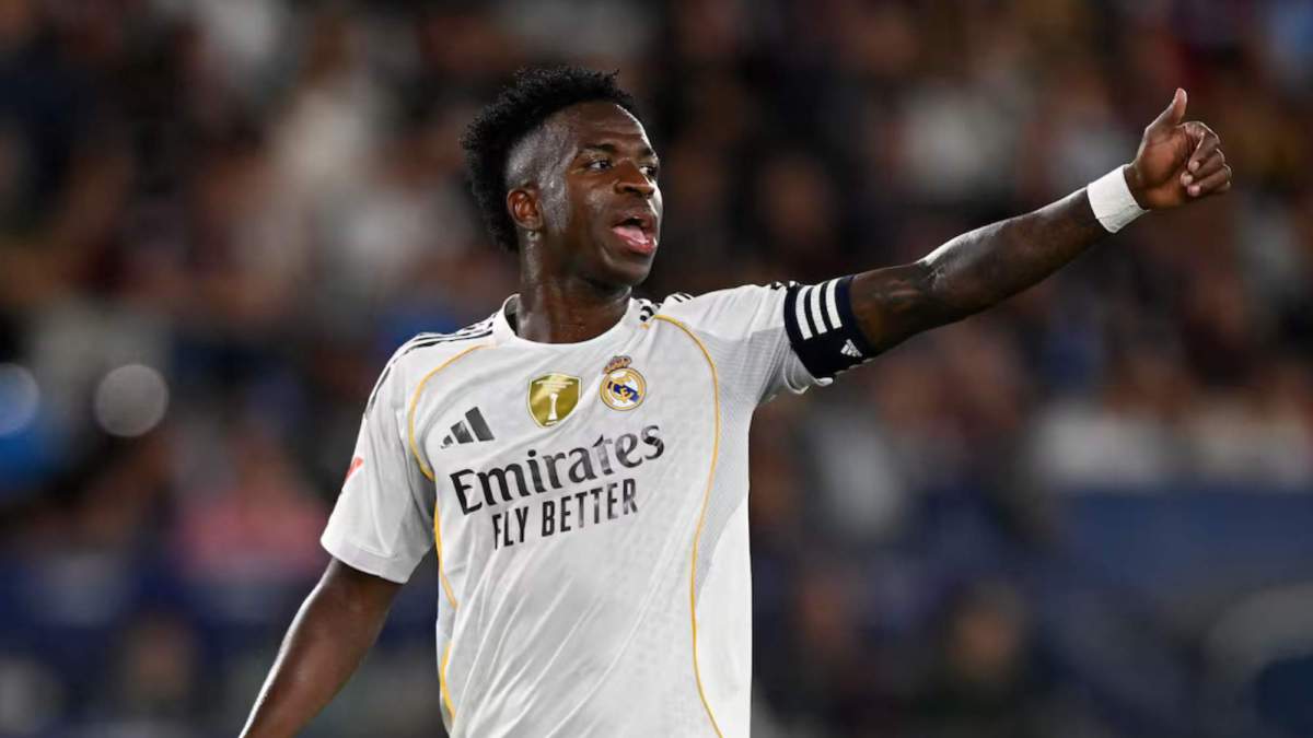 Vinicius Junior, en un partido del Real Madrid durante esta temporada. Vinicius Junior, en un partido del Real Madrid durante esta temporada.