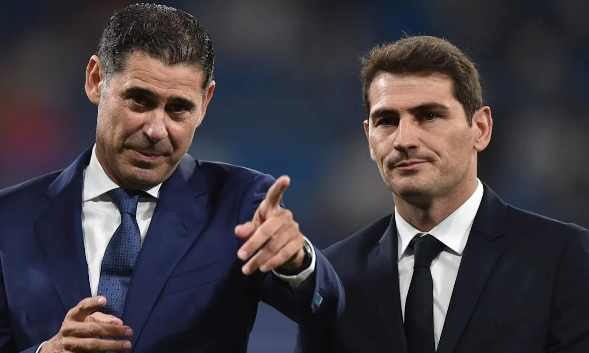 Fernando Hierro, sobre Iker Casillas: "Le di 5.000 pesetas para que se fuera en taxi hasta Móstoles, creo que se los quedó y fue en metro"
