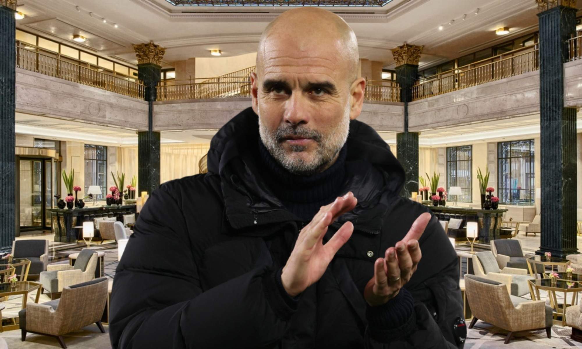 Pep Guardiola y su hotel talismán de Madrid: suite de 20.000 euros por noche y el spa de lujo más grande de España