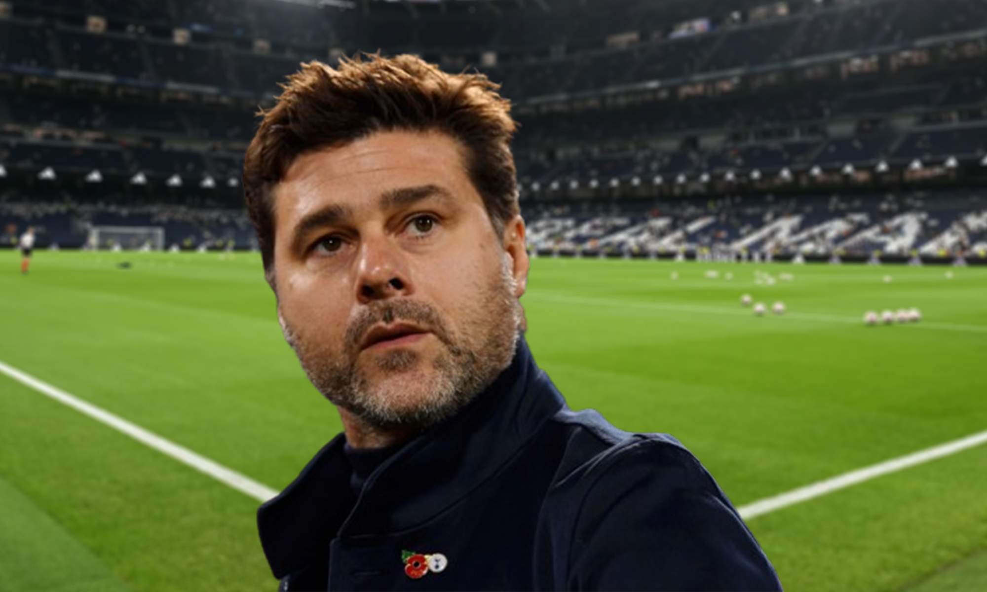 Mauricio Pochettino y el Santiago Bernabéu. Mauricio Pochettino y el Santiago Bernabéu.