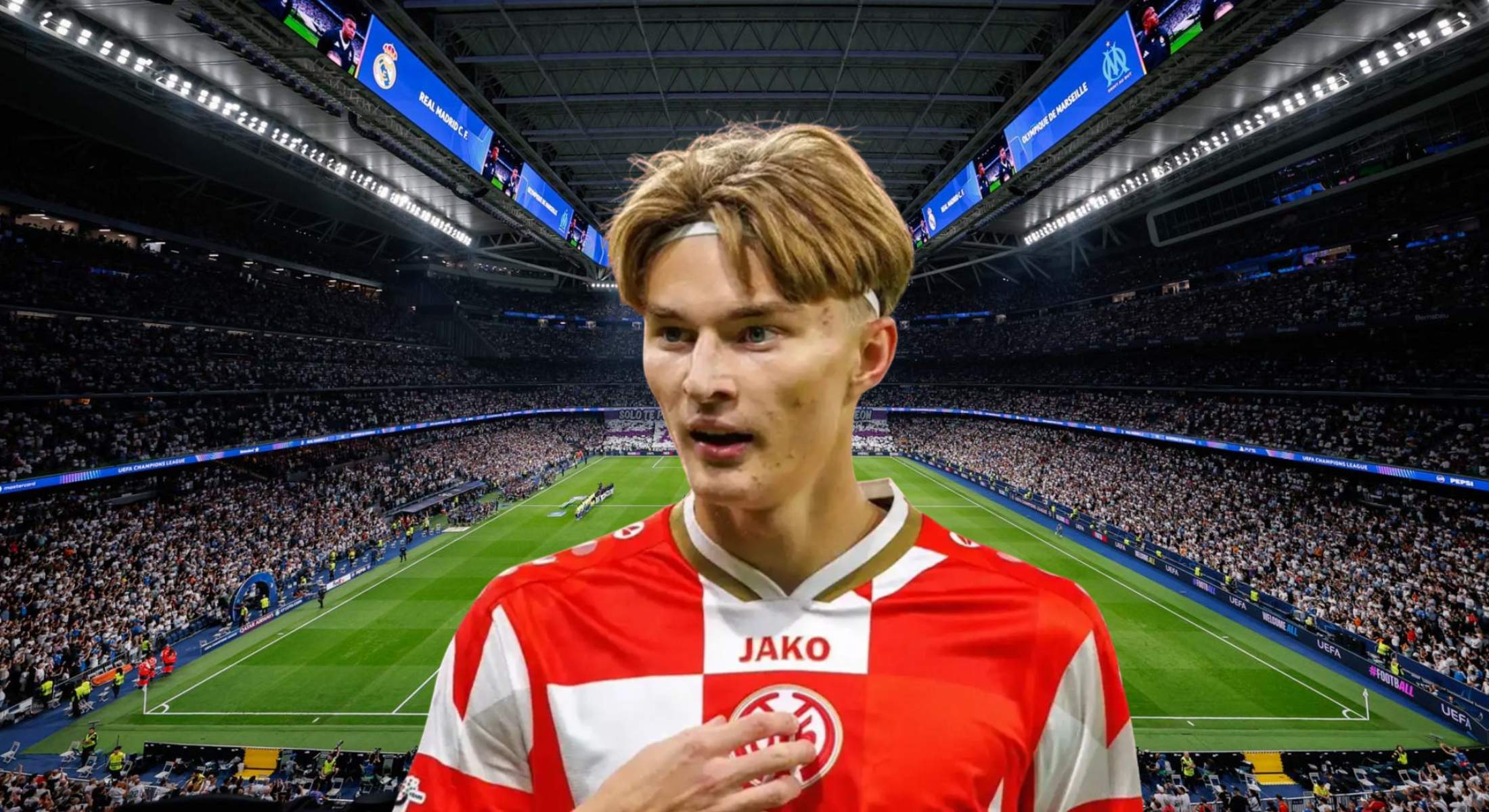 Kacper Potulski en la lista del Real Madrid