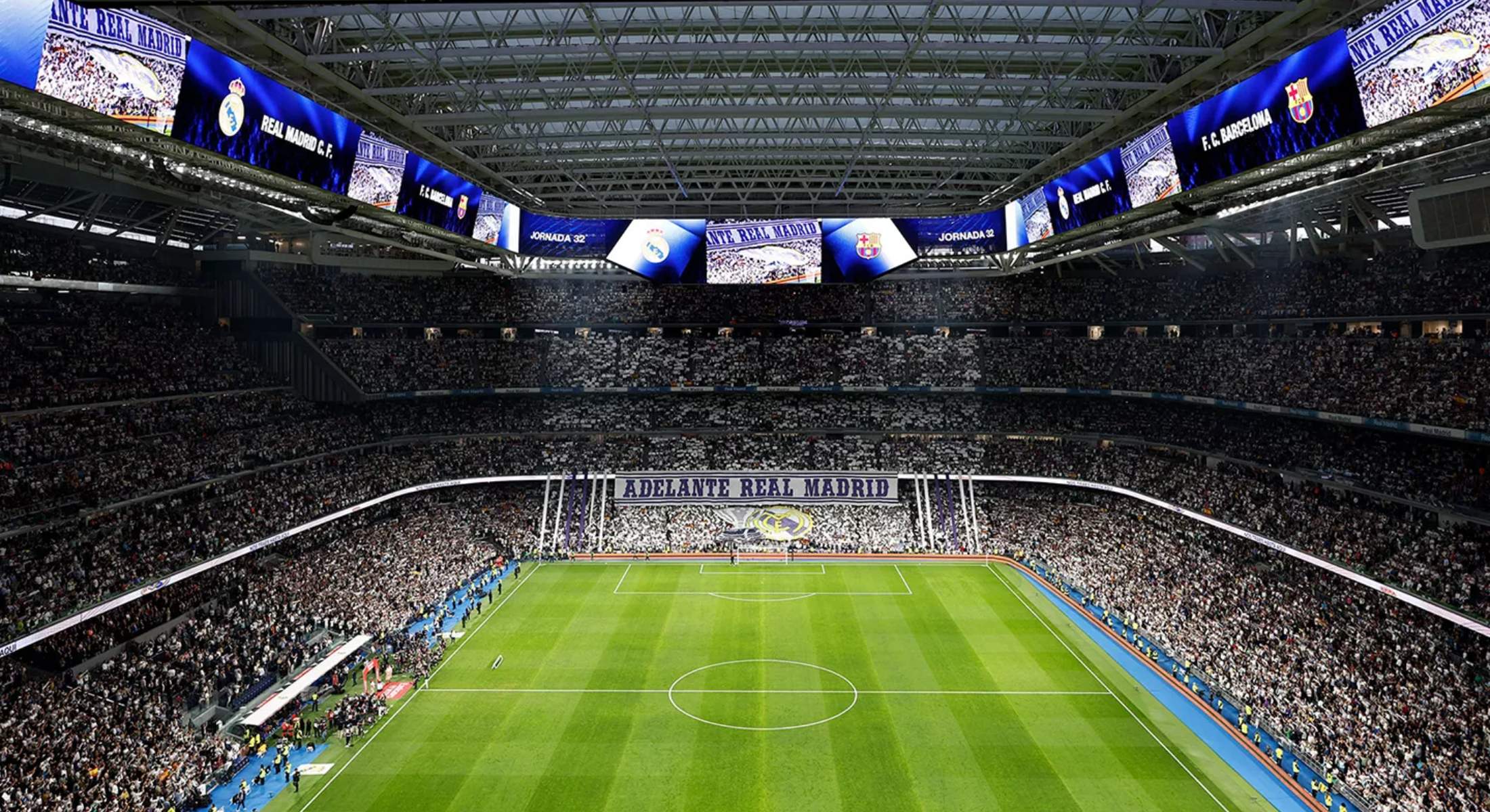 El Bernabéu por dentro