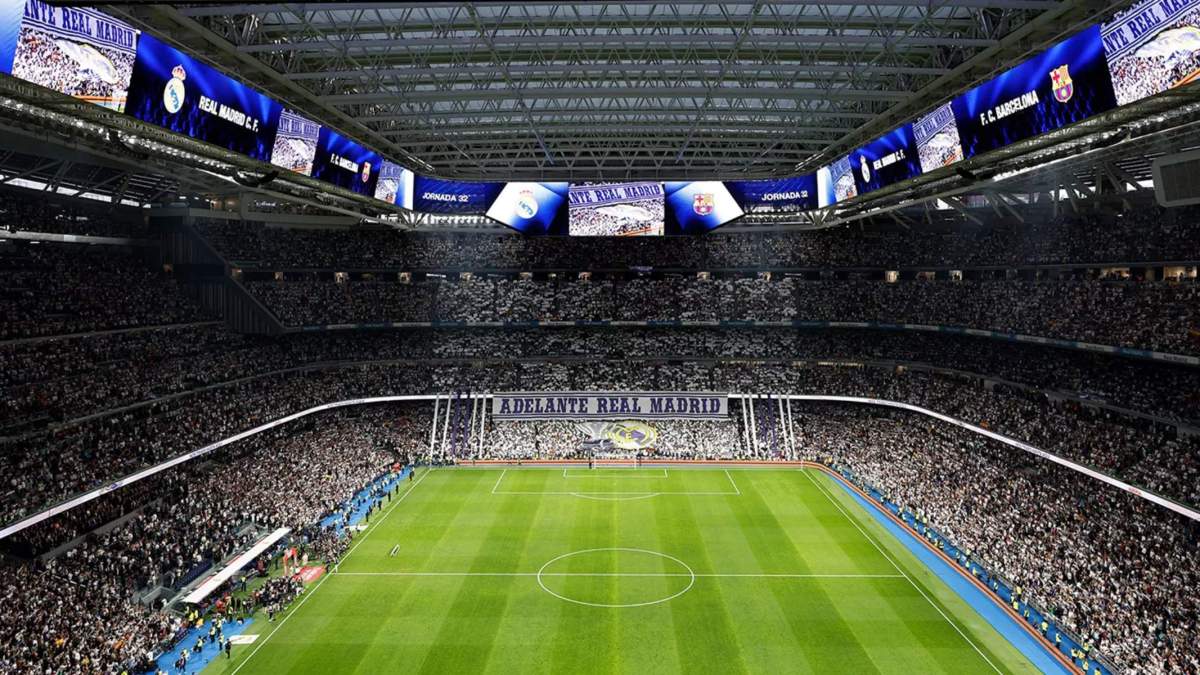 El Bernabéu por dentro