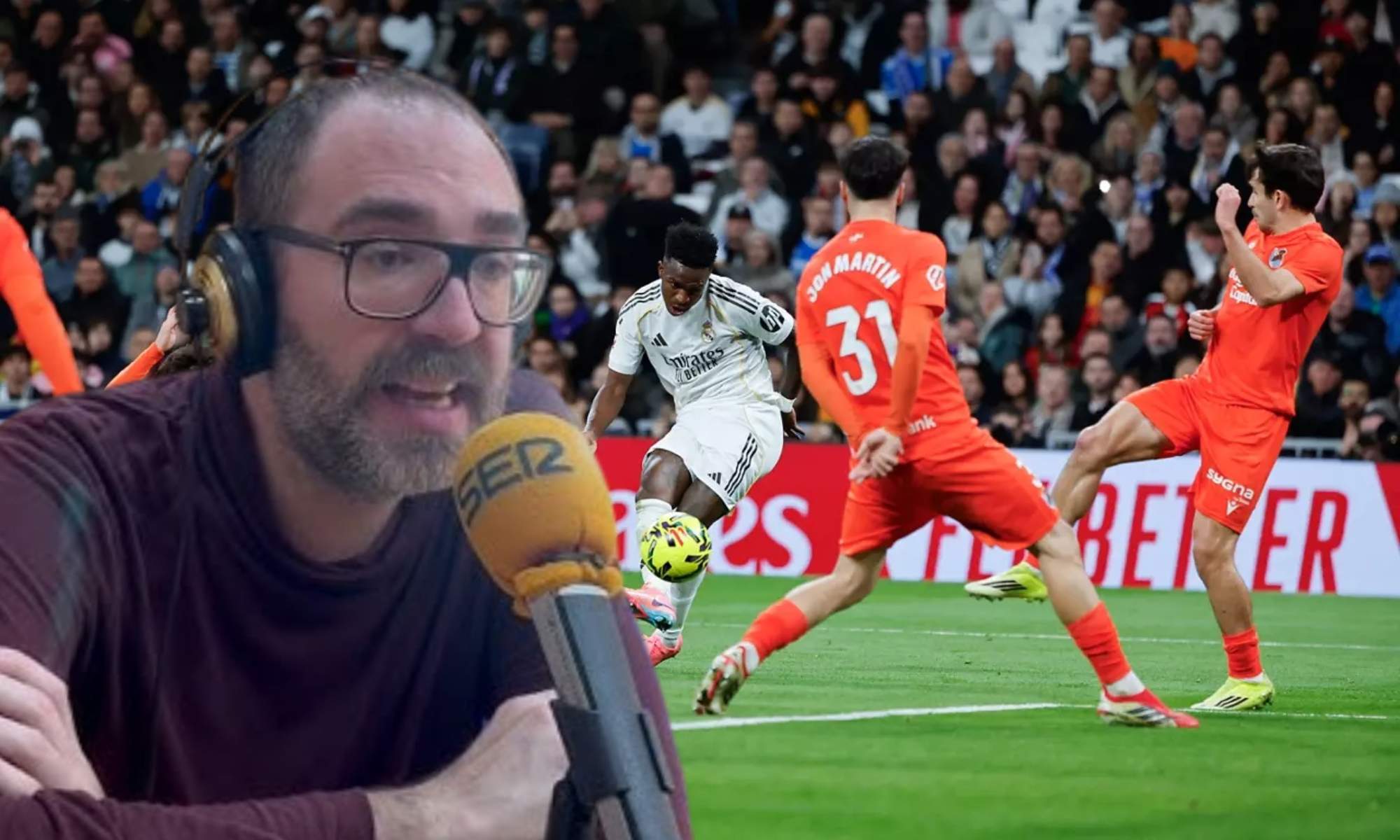 Axel Torres ha analizado el triunfo del Real Madrid ante la Real Sociedad en la Cadena SER.