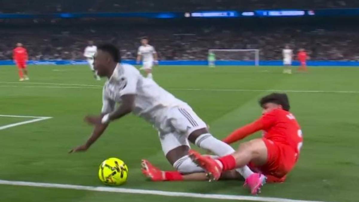 El segundo penalti sobre Vinicius