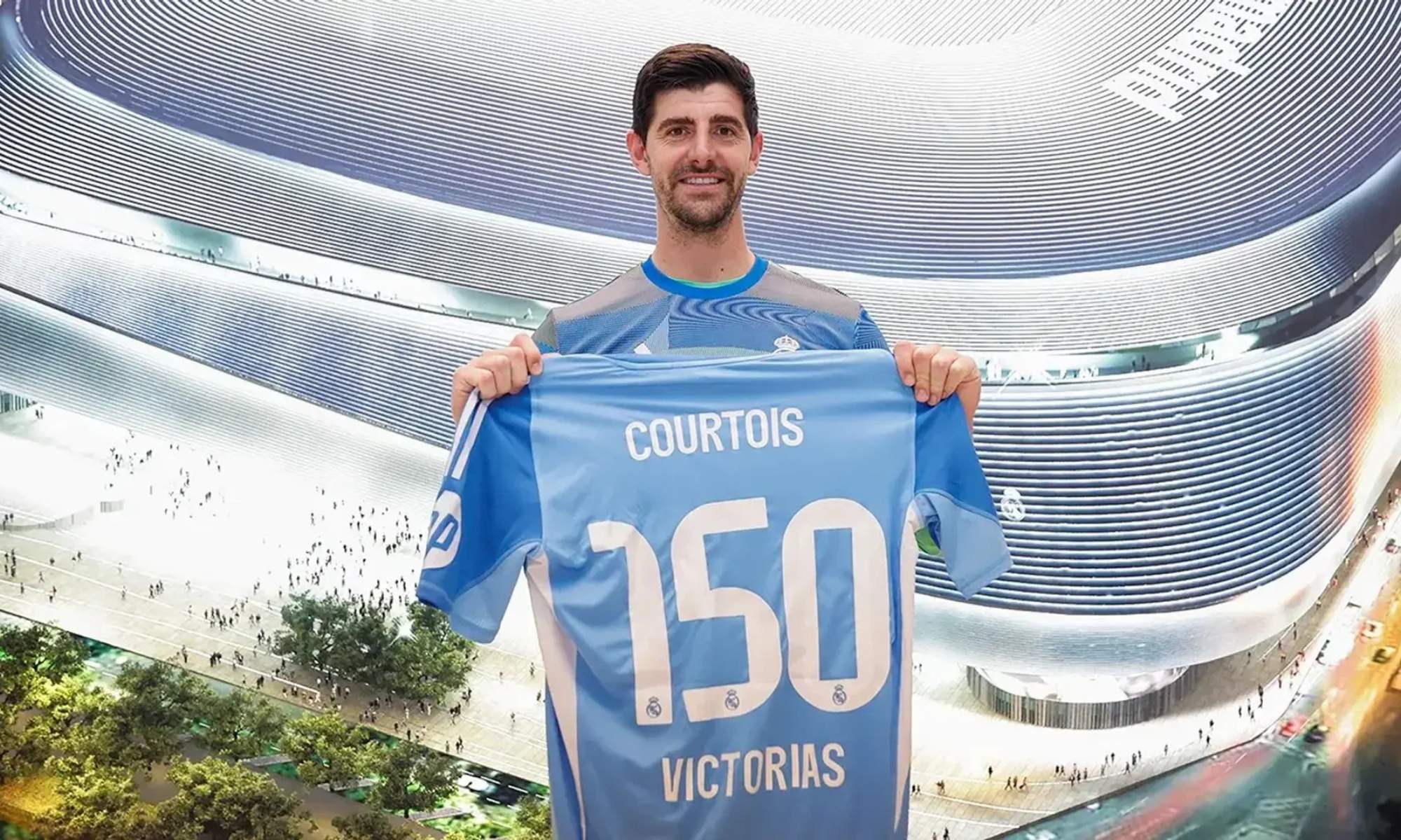 Courtois alcanza las 150 victorias con el Real Madrid: cifra redonda