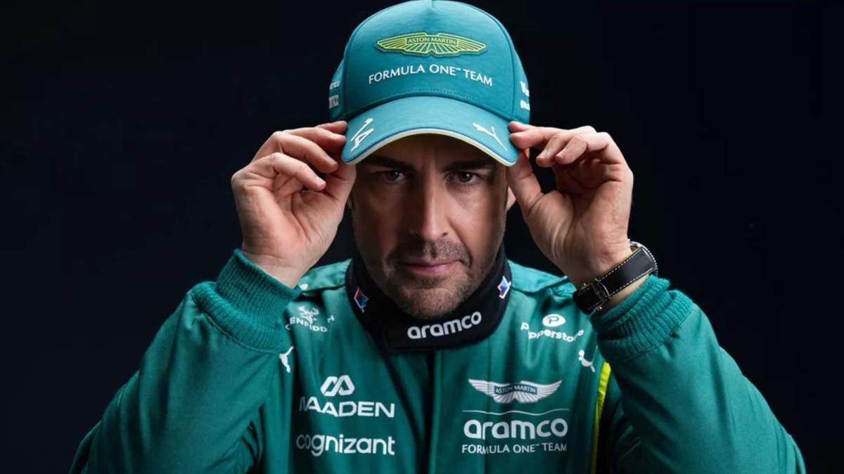 Fernando Alonso, en una fotografía reciente de Aston Martin para promocionar la temporada de Fórmula 1, que comenzará en marzo.
