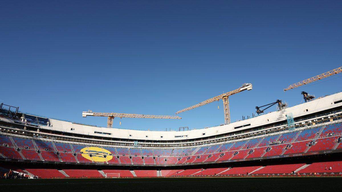 El Camp Nou en la actualidad