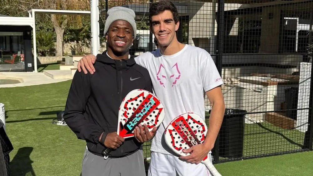 Vinícius Júnior y Lebron.
