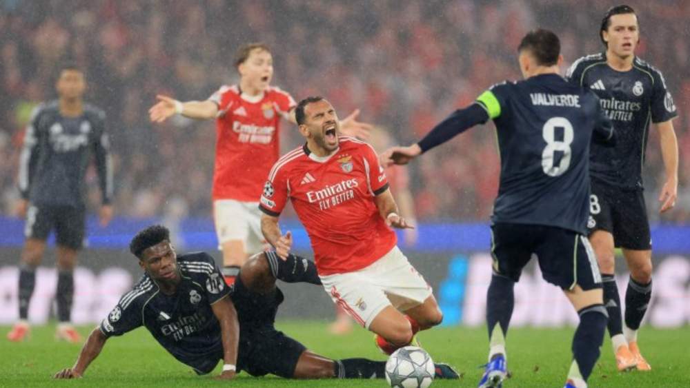 Aurelién Tchouameni es uno de los futbolistas que, en caso de ver amarilla ante el Benfica este martes, se perdería el choque de vuelta.
