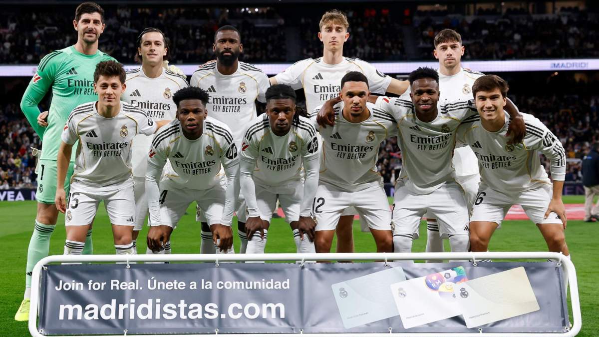 Once del Real Madrid contra la Real Sociedad (1)