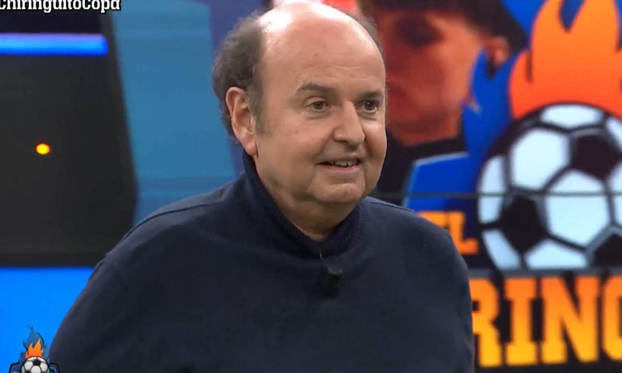 Juanma Rodríguez, durante una de sus intervenciones en 'El Chiringuito de Jugones'.