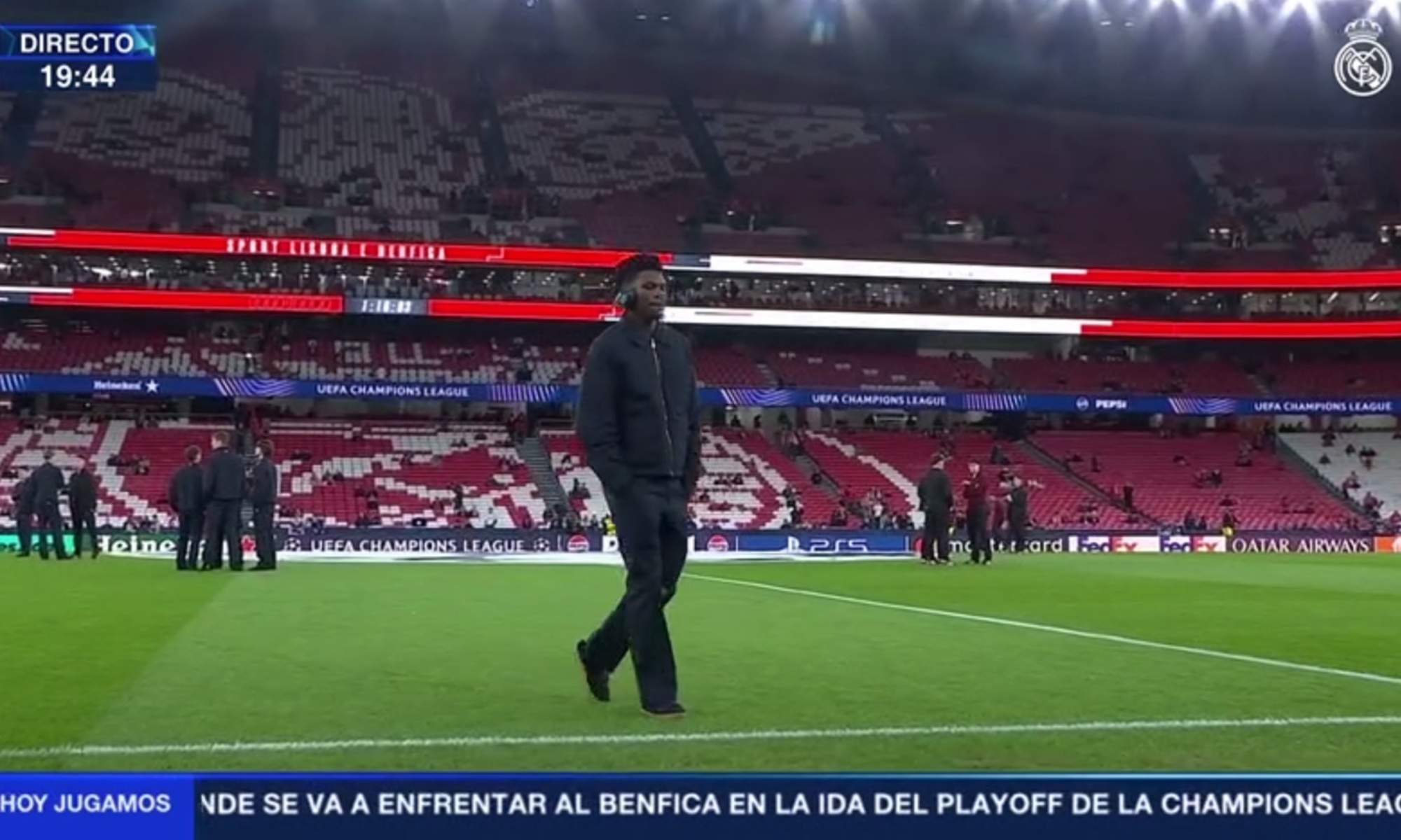 Tchouameni, sobre el estadio Da Luz: "Me parece mucho mejor que hace 20 días"