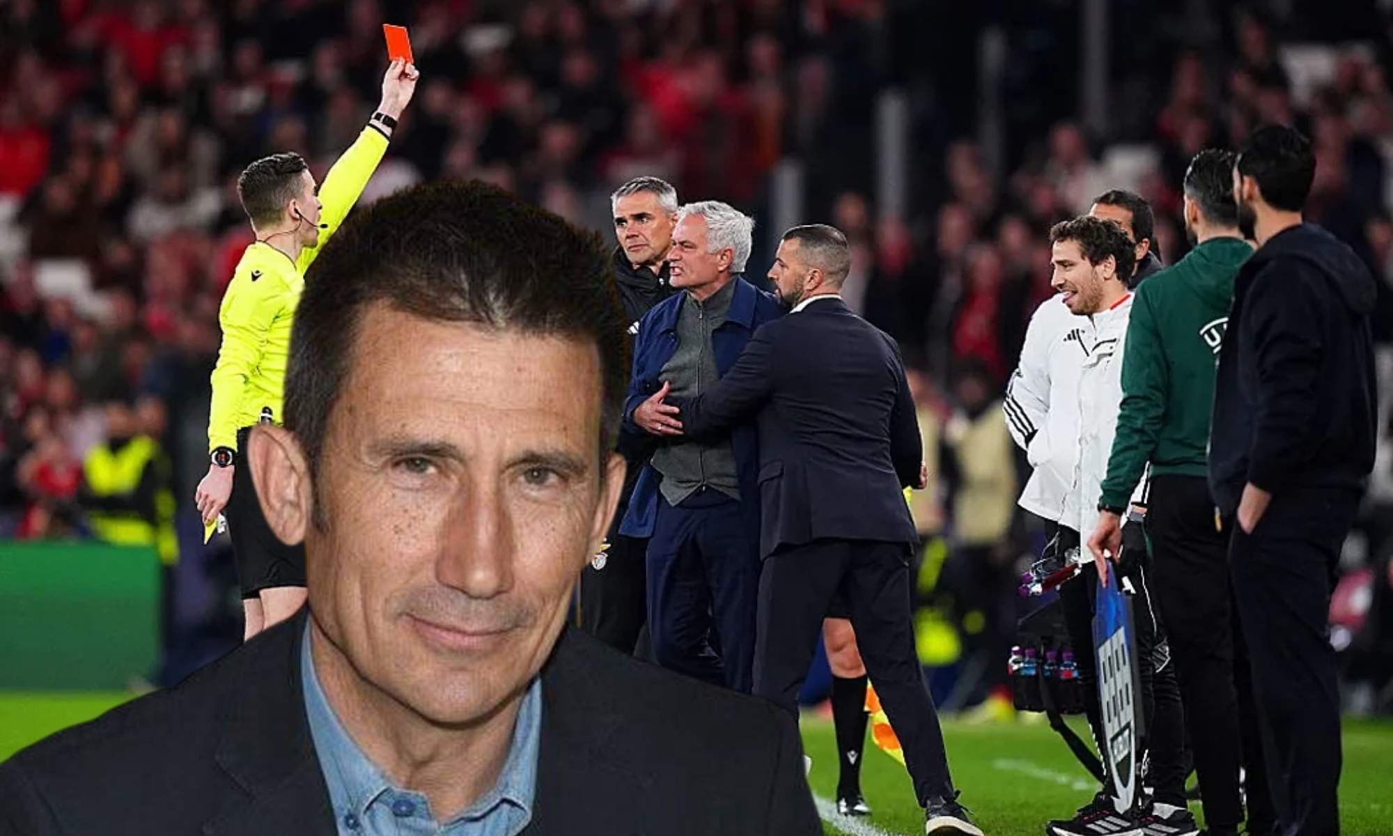 Carlos Martínez ha atacado a José Mourinho desde las cámaras de Movistar Plus. Carlos Martínez ha atacado a José Mourinho desde las cámaras de Movistar Plus.