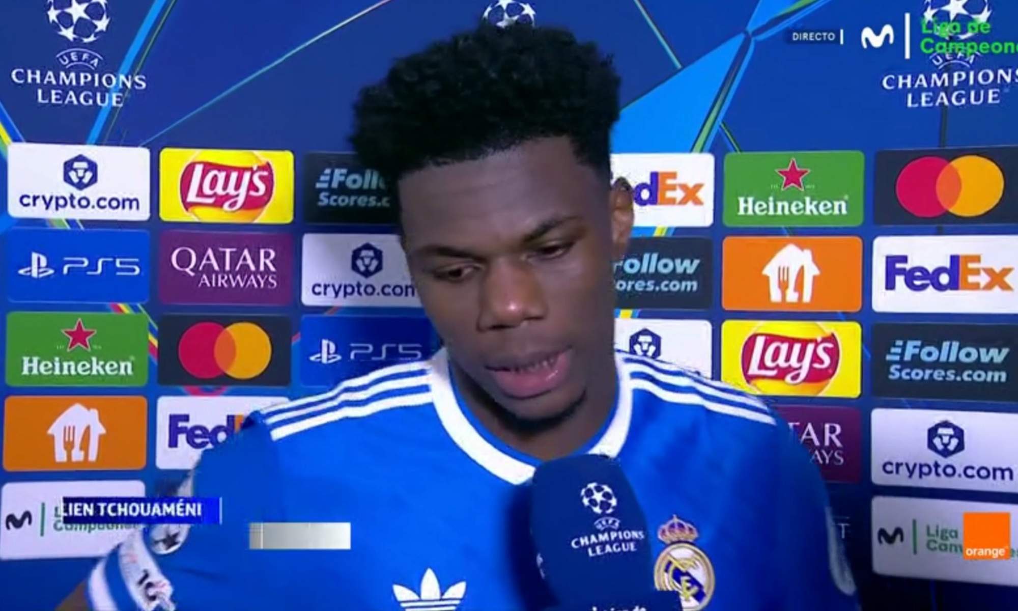 Tchouameni confiesa si pensaron abandonar el partido: "Vini nos dijo que siguiéramos"