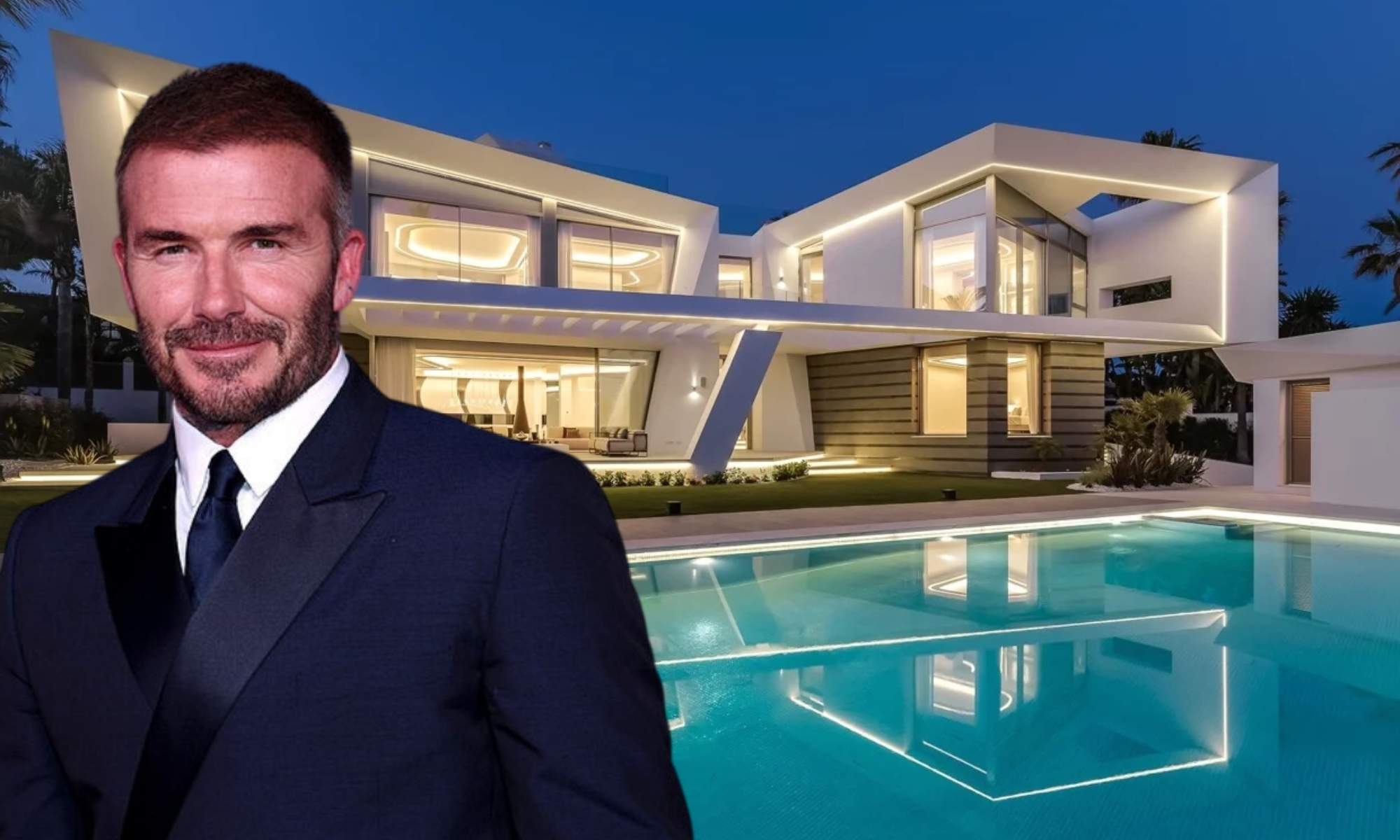 David Beckham cuenta con un patrimonio inmobiliario impresionante, que ya supera los 60 millones de euros.