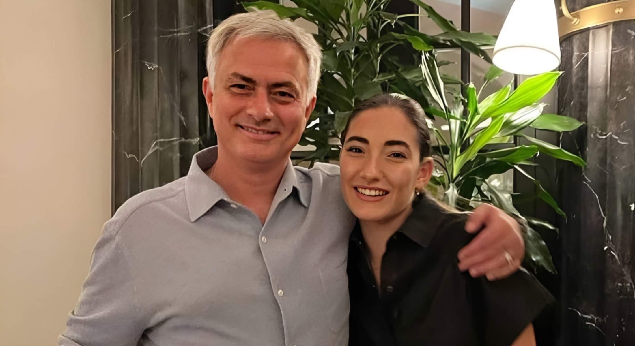 Matilde, hija de Mourinho, sobre el uso de joyas de su padre
