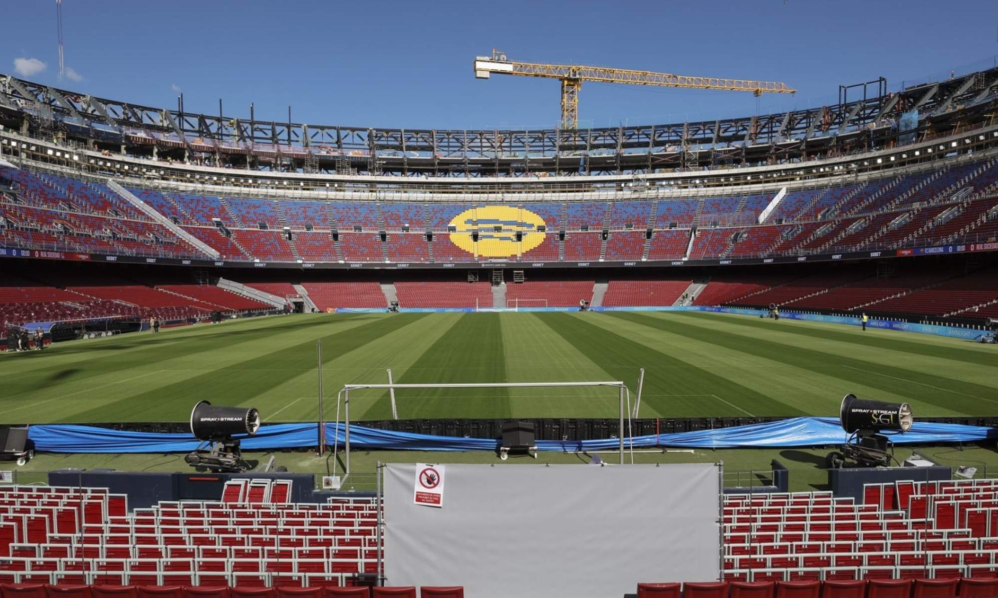 Las obras del Spotify Camp Nou tienen un coste más elevado del esperado