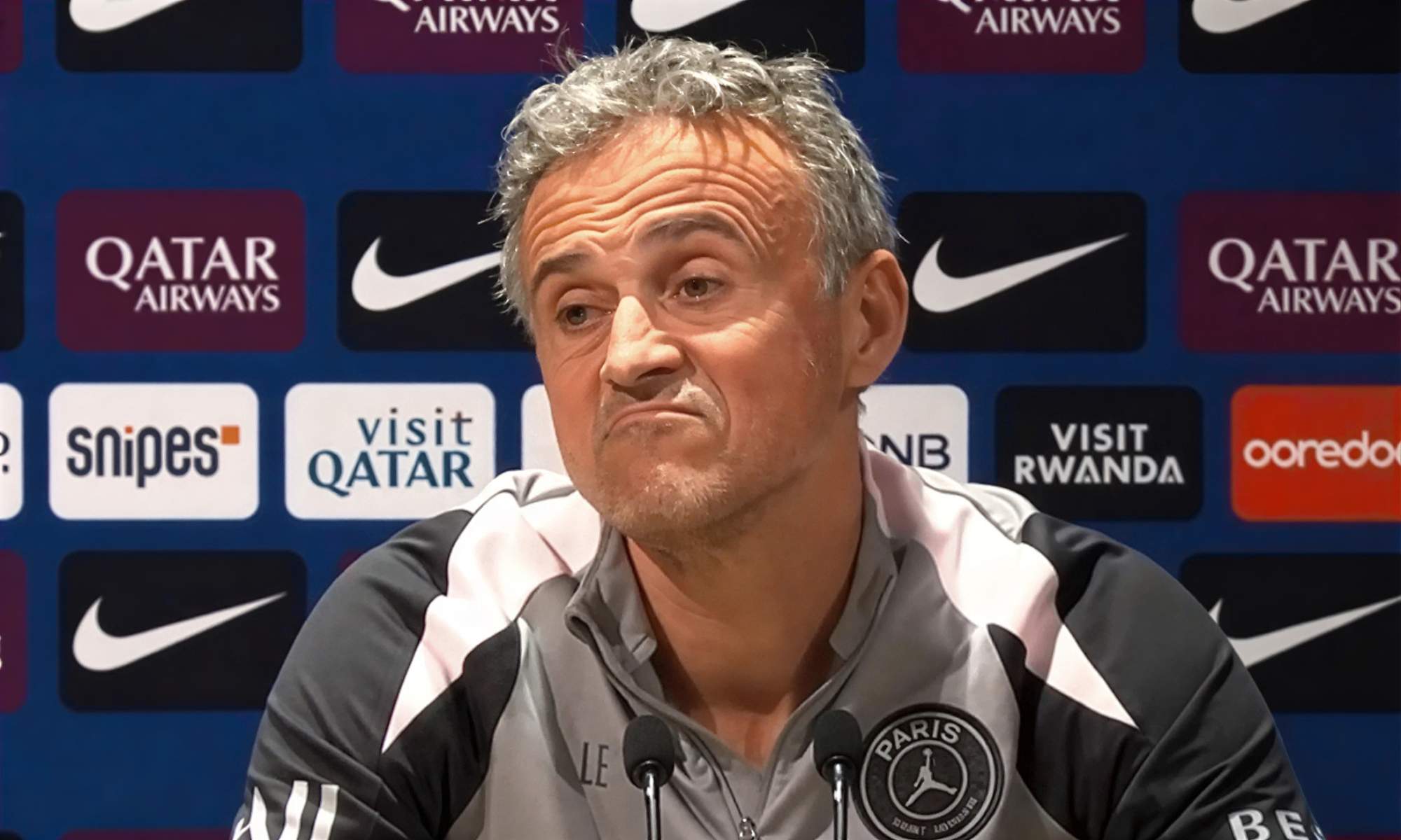 Luis Enrique no ha querido pronunciarse públicamente sobre el episodio racista que sufrió Vinicius Junior contra el Benfica.