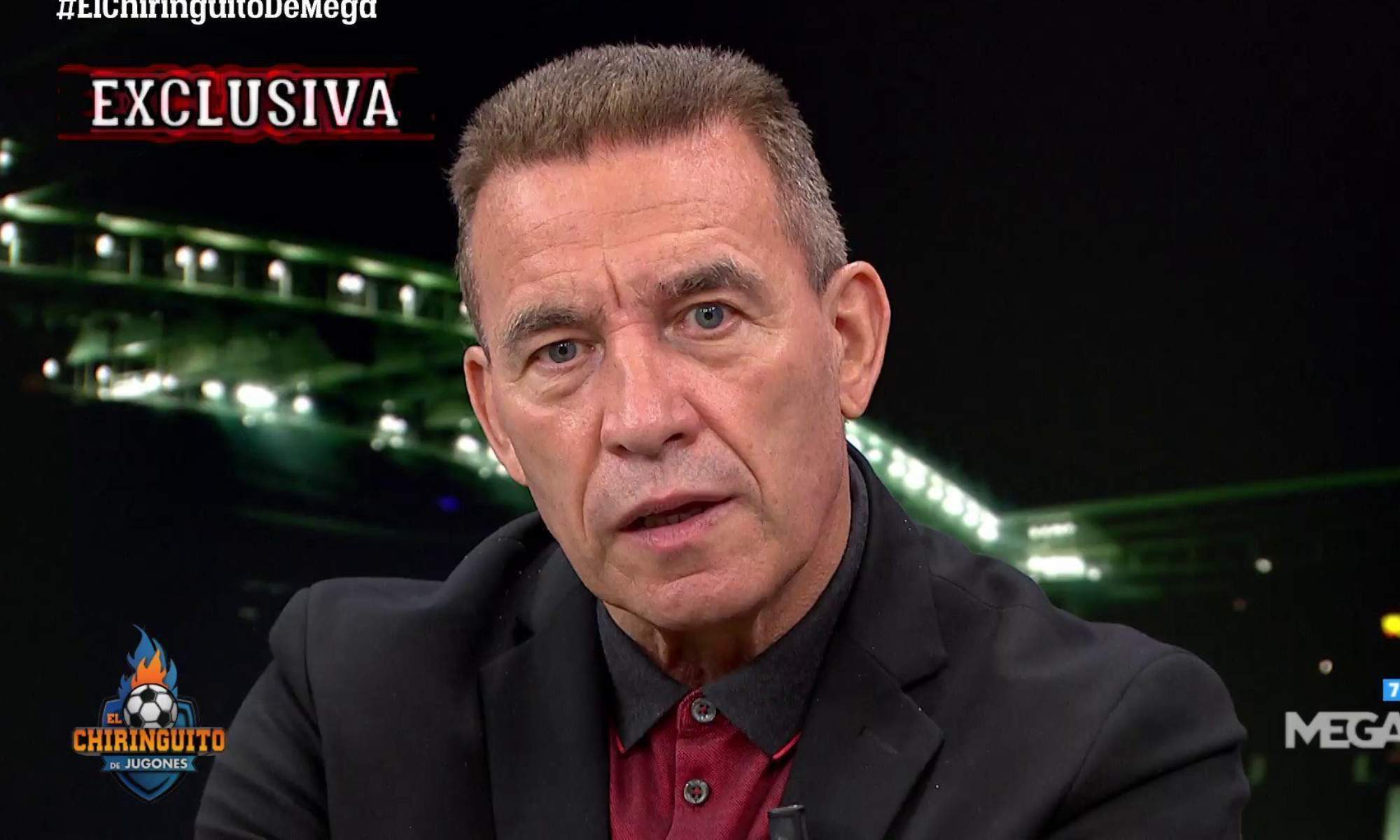 Paco Buyo, durante una de sus colaboraciones en 'El Chiringuito de Jugones'.