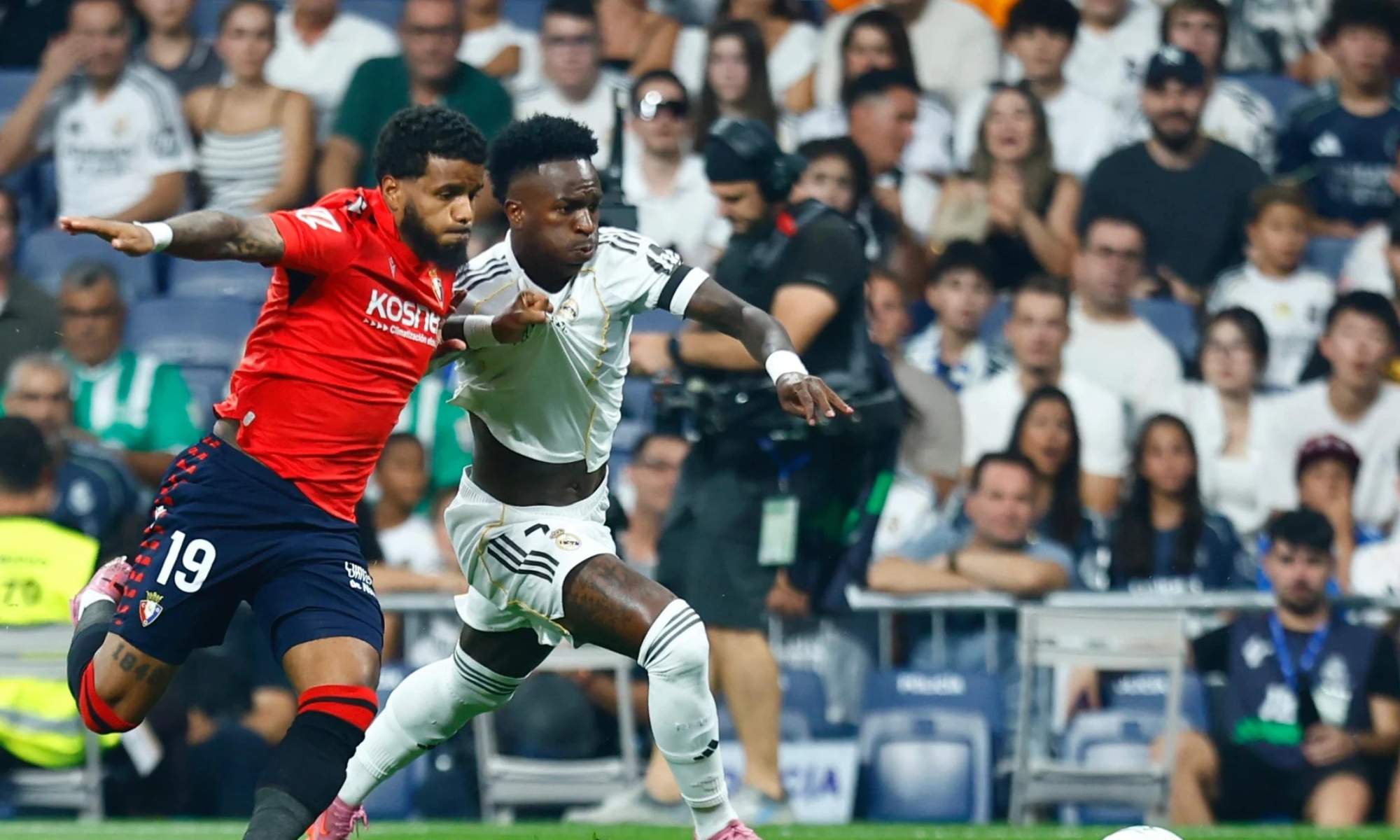 La Liga ha tomado una medida extraordinaria para el partido del Real Madrid en Pamplona ante Osasuna tras lo vivido con Vinicius Junior en Champions contra el Benfica.