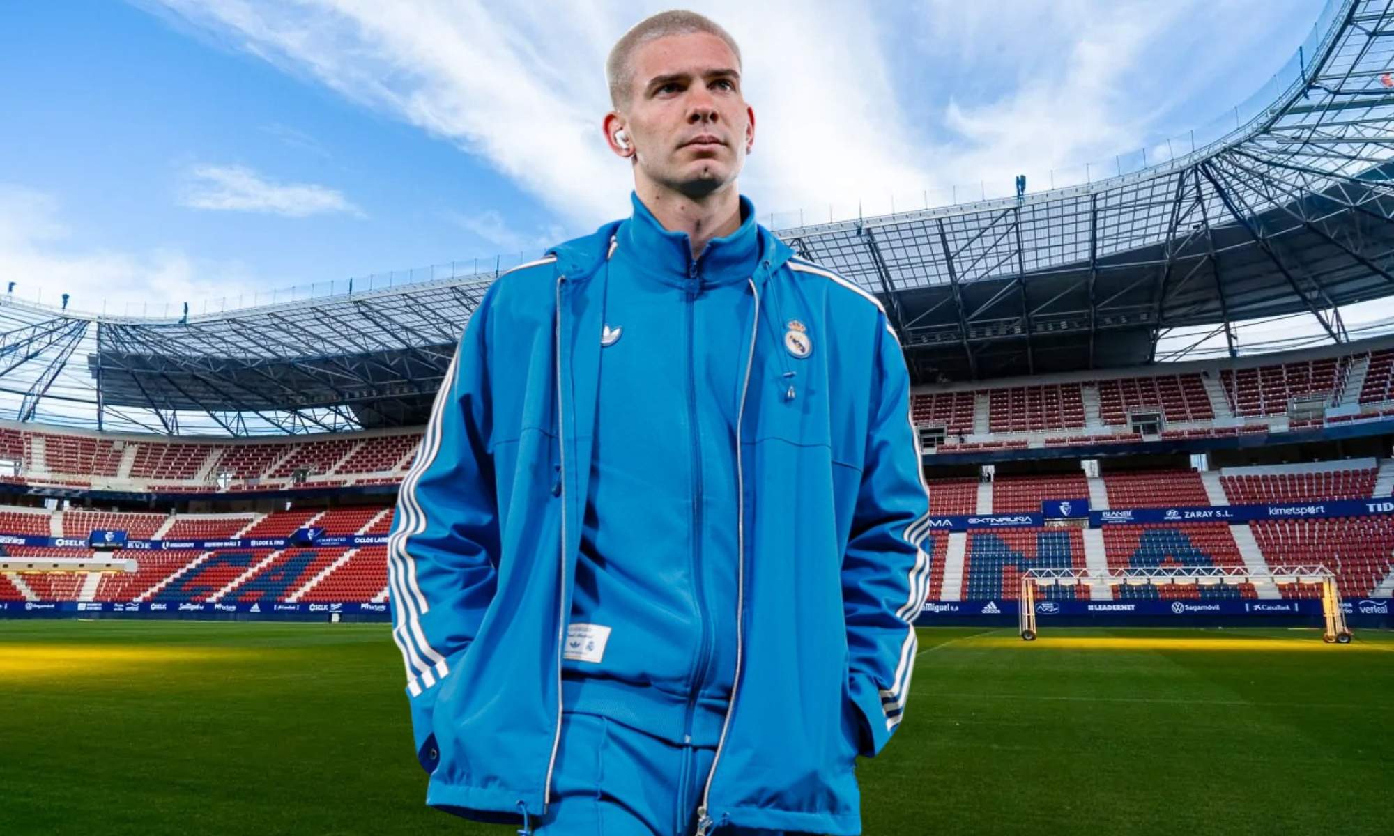 Mastantuono, sobre el estadio de El Sadar: "Me recuerda a varios de Argentina, es increíble"