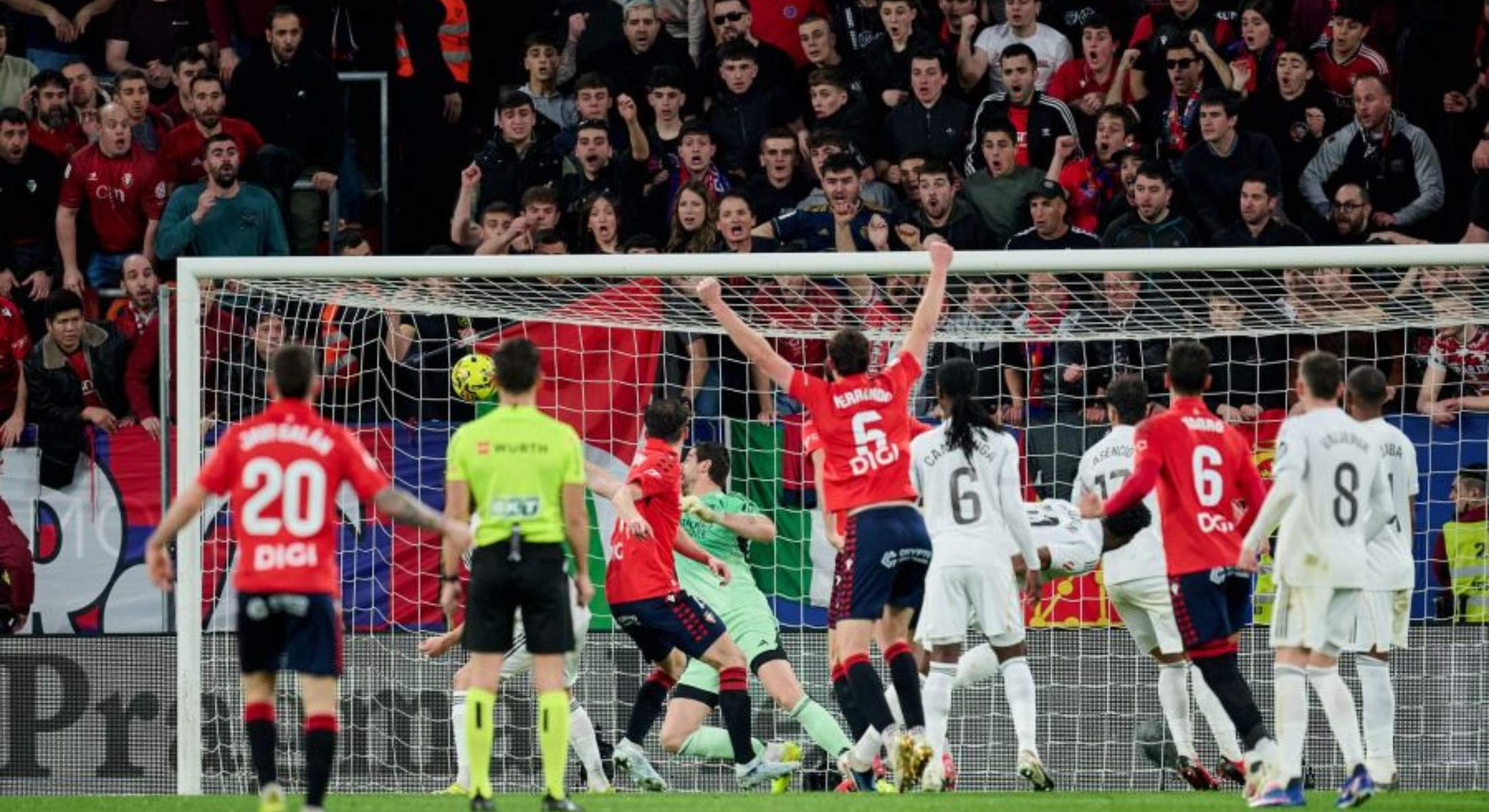 Estadísticas del Osasuna - Real Madrid