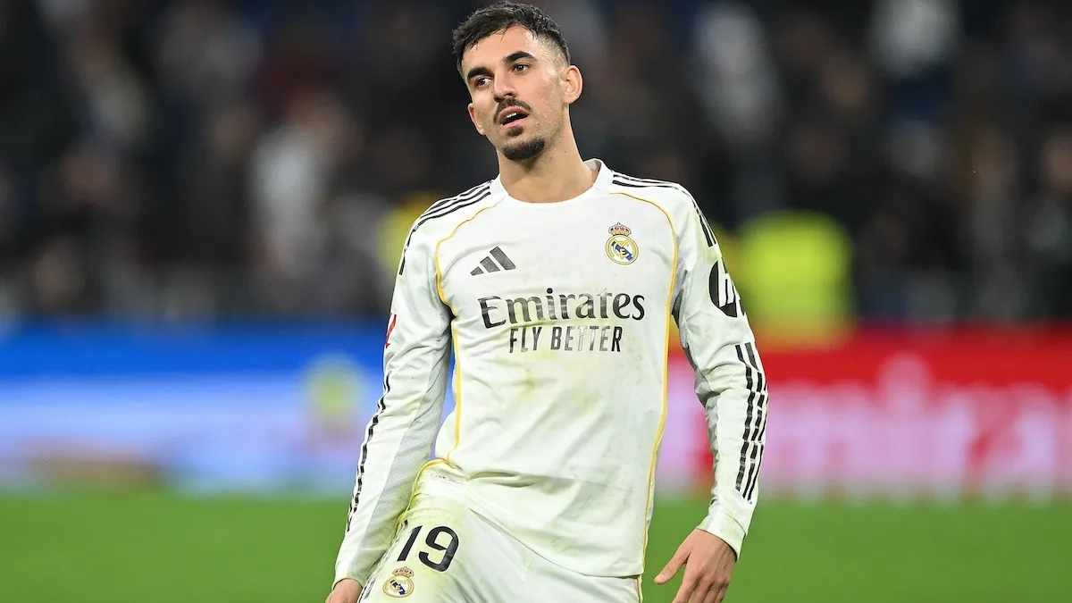 Dani Ceballos jugando un partido con el Real Madrid en esta temporada. Dani Ceballos jugando un partido con el Real Madrid en esta temporada.