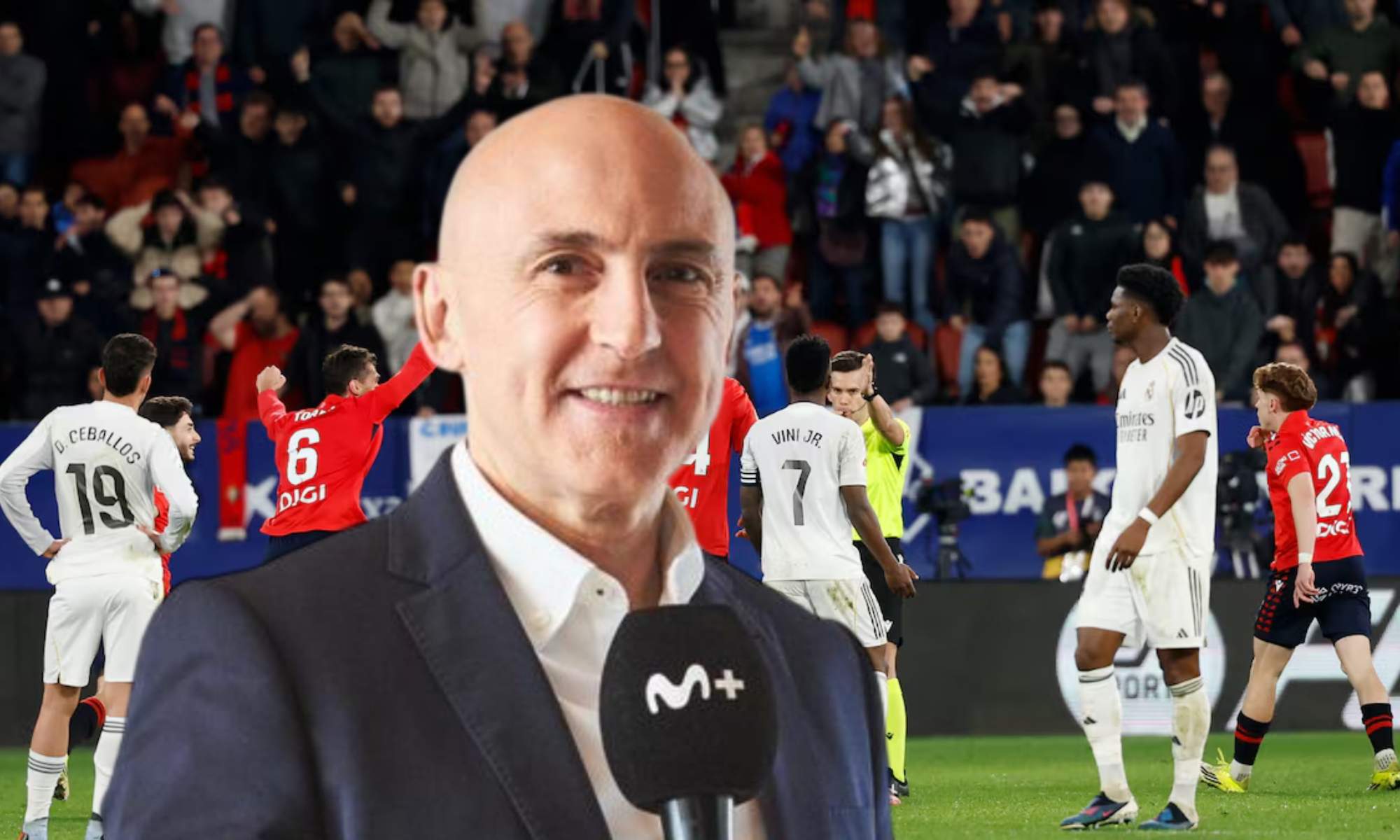 Julio Maldonado 'Maldini' ha analizado la derrota del Real Madrid contra Osasuna, siendo especialmente duro con dos futbolistas de los de Álvaro Arbeloa. Julio Maldonado 'Maldini' ha analizado la derrota del Real Madrid contra Osasuna, siendo especialmente duro con dos futbolistas de los de Álvaro Arbeloa.