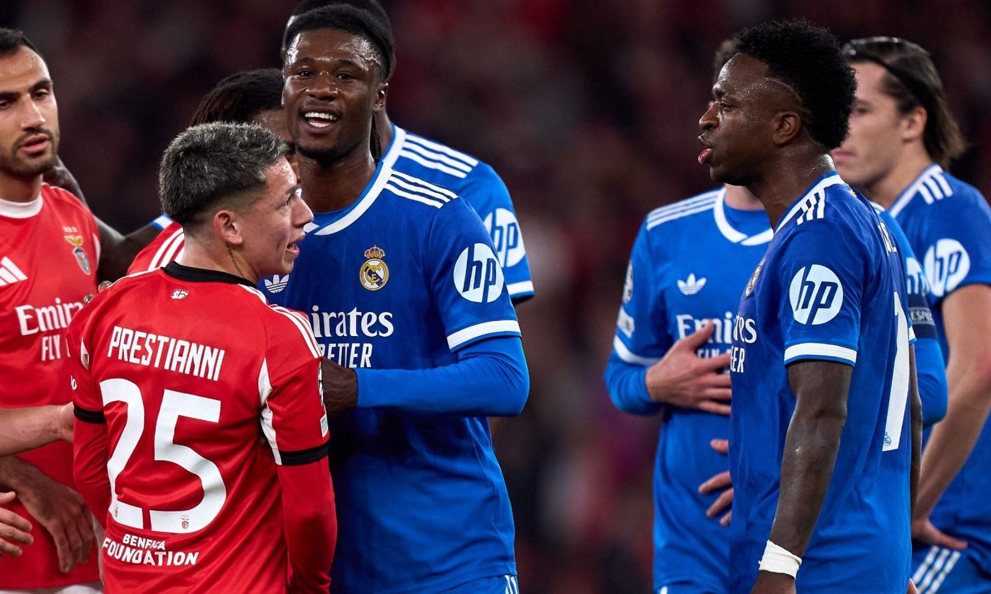 Ya es oficial: la UEFA suspende a Prestianni y no jugará contra el Real Madrid en el Bernabéu