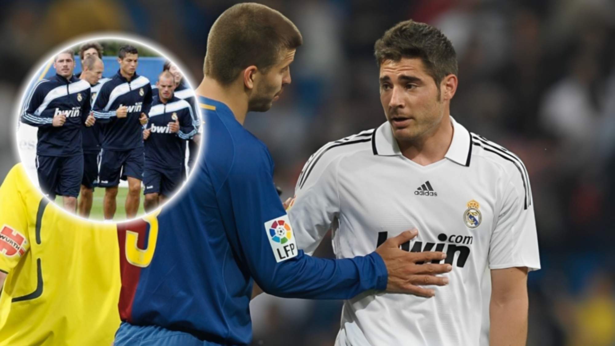 Javi García, canterano del Real Madrid ha confesado lo importante que fue Cristiano en su carrera