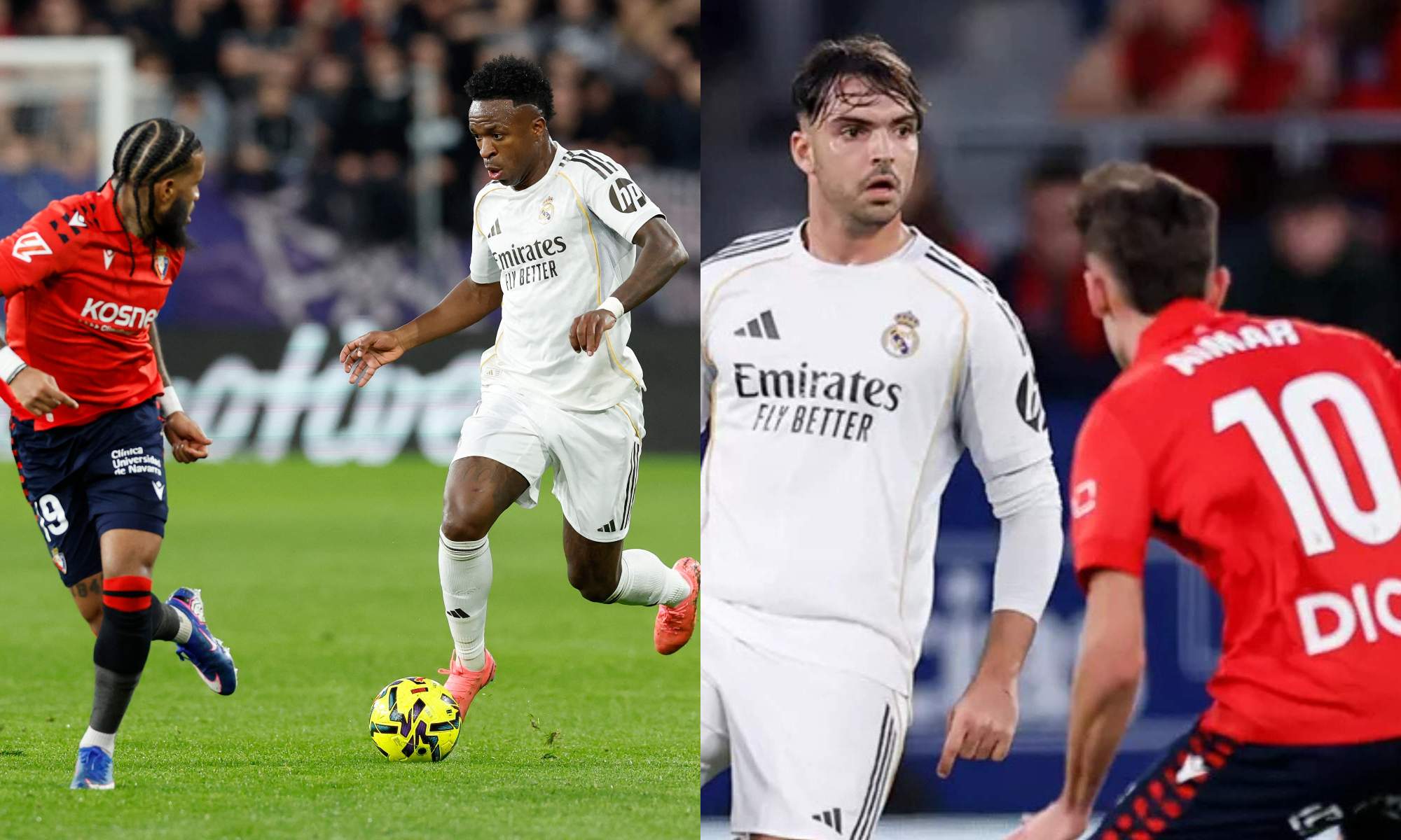 LaLiga registra 20 denuncia durante el Osasuna - Real Madrid