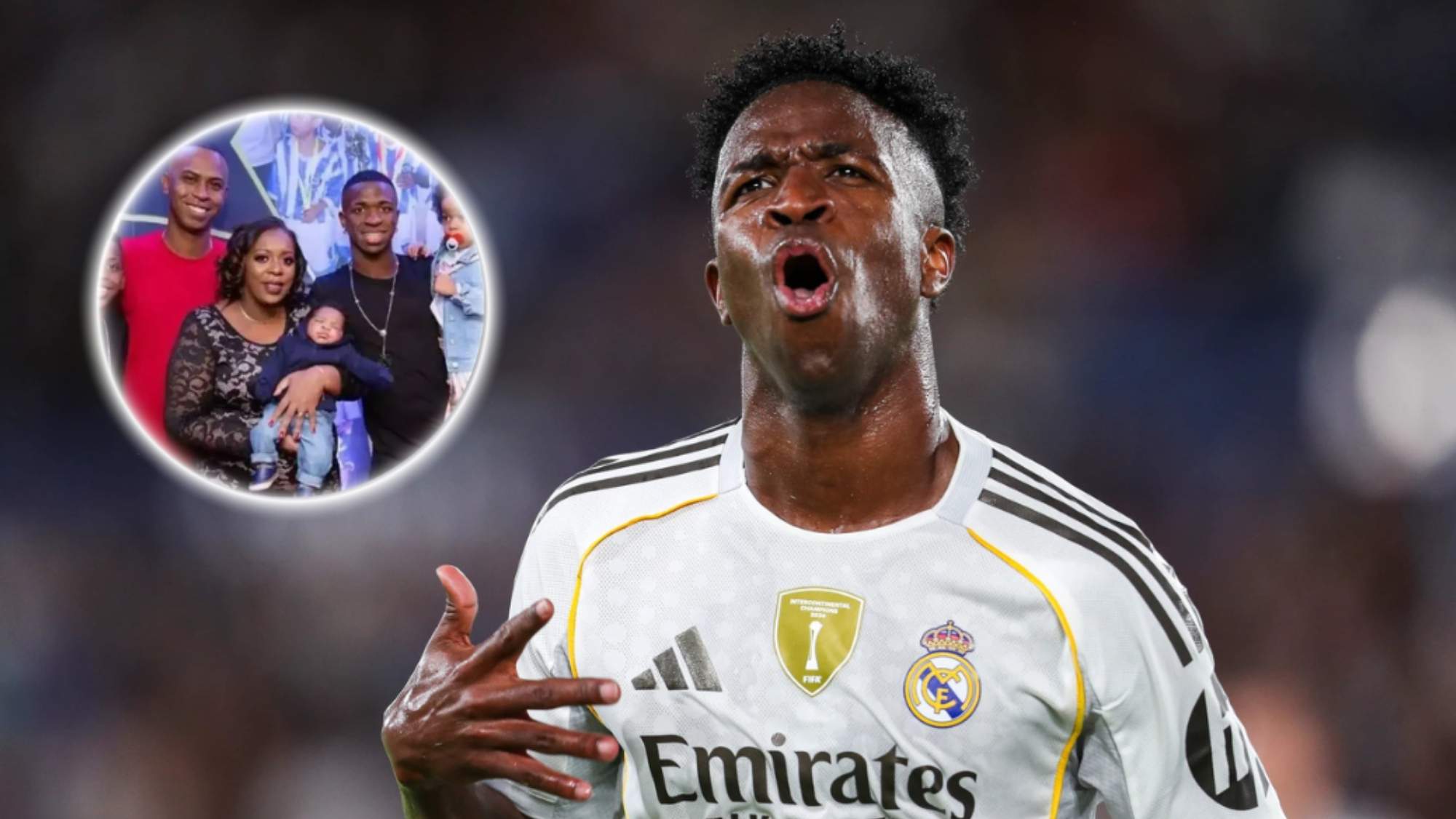 Vinicius (25), sobre su familia: "Siempre que voy a comprarme un reloj tengo que pedirle permiso a mi padre"