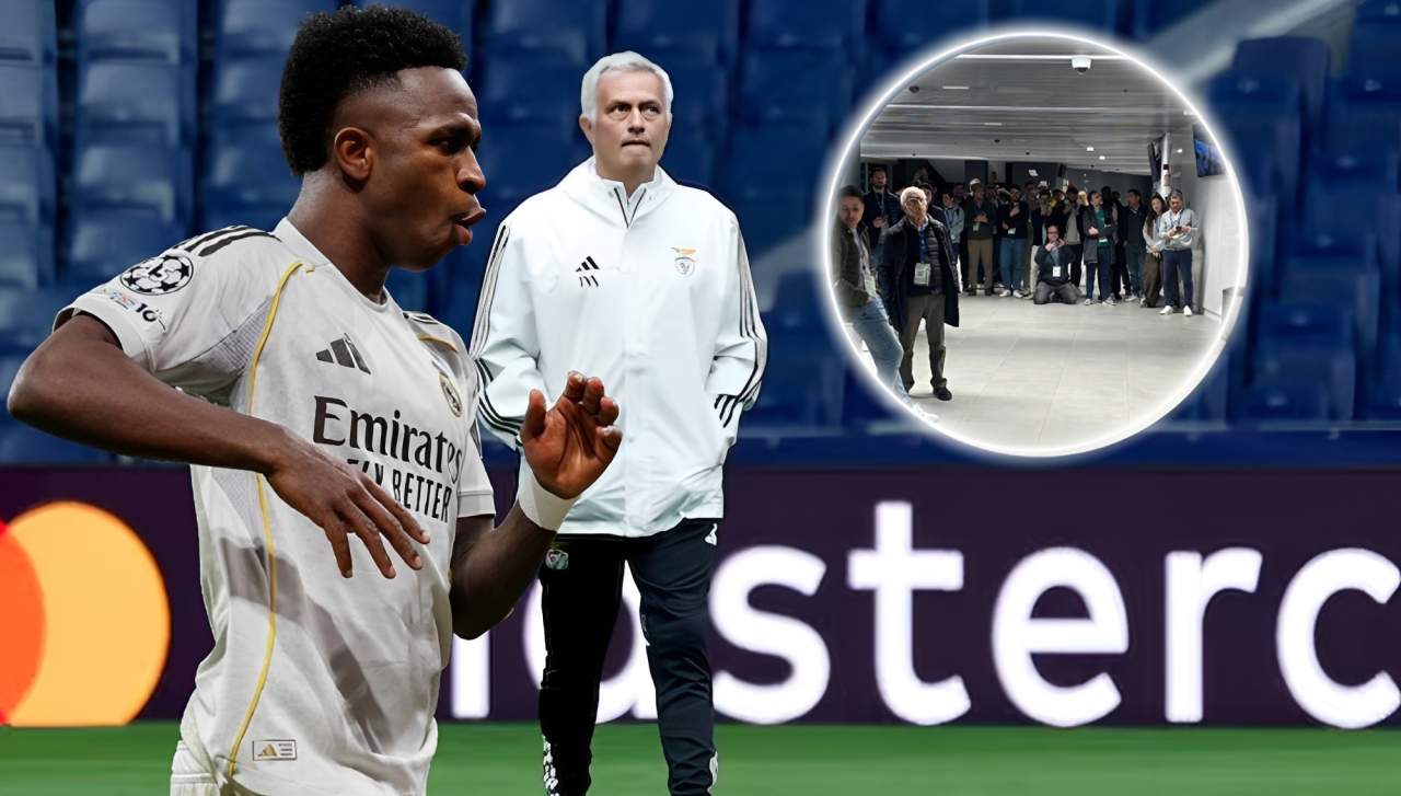Mourinho, mejor actor de reparto y Vinicius se lleva el Oscar en una noche de cine en el Bernabéu