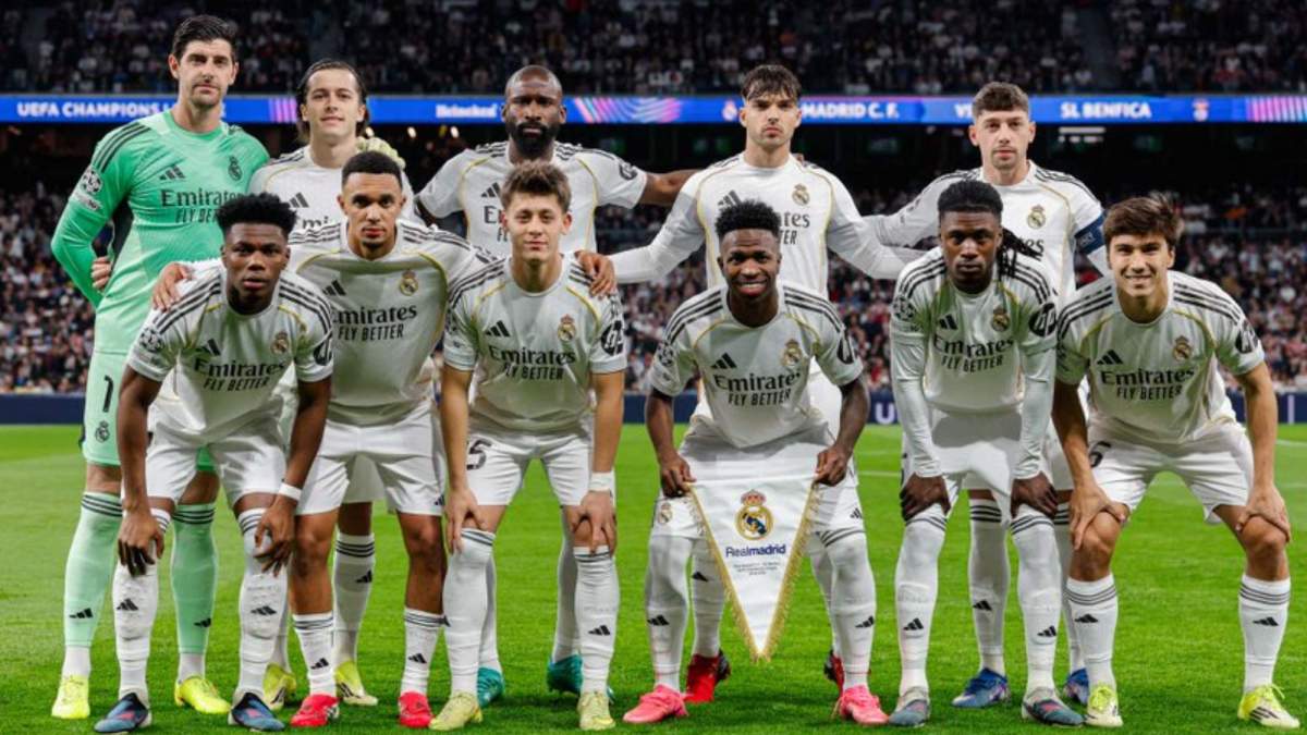 Once del Real Madrid contra el Benfica (2)