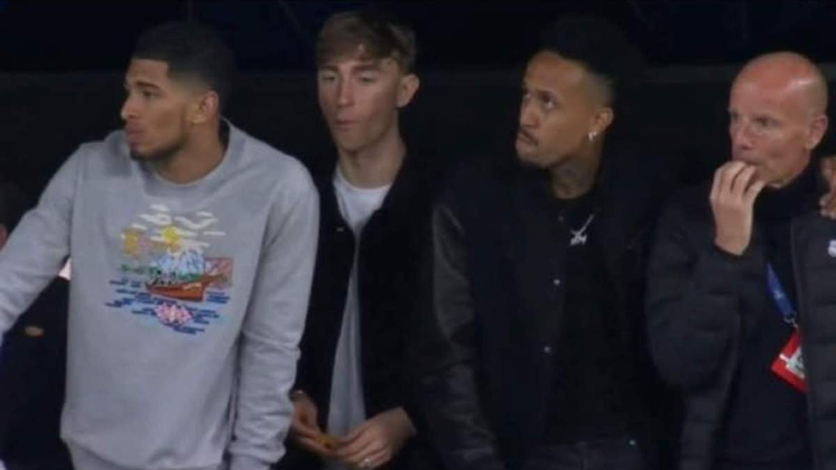 Algunos de los lesionados del Real Madrid durante el Real Madrid Benfica