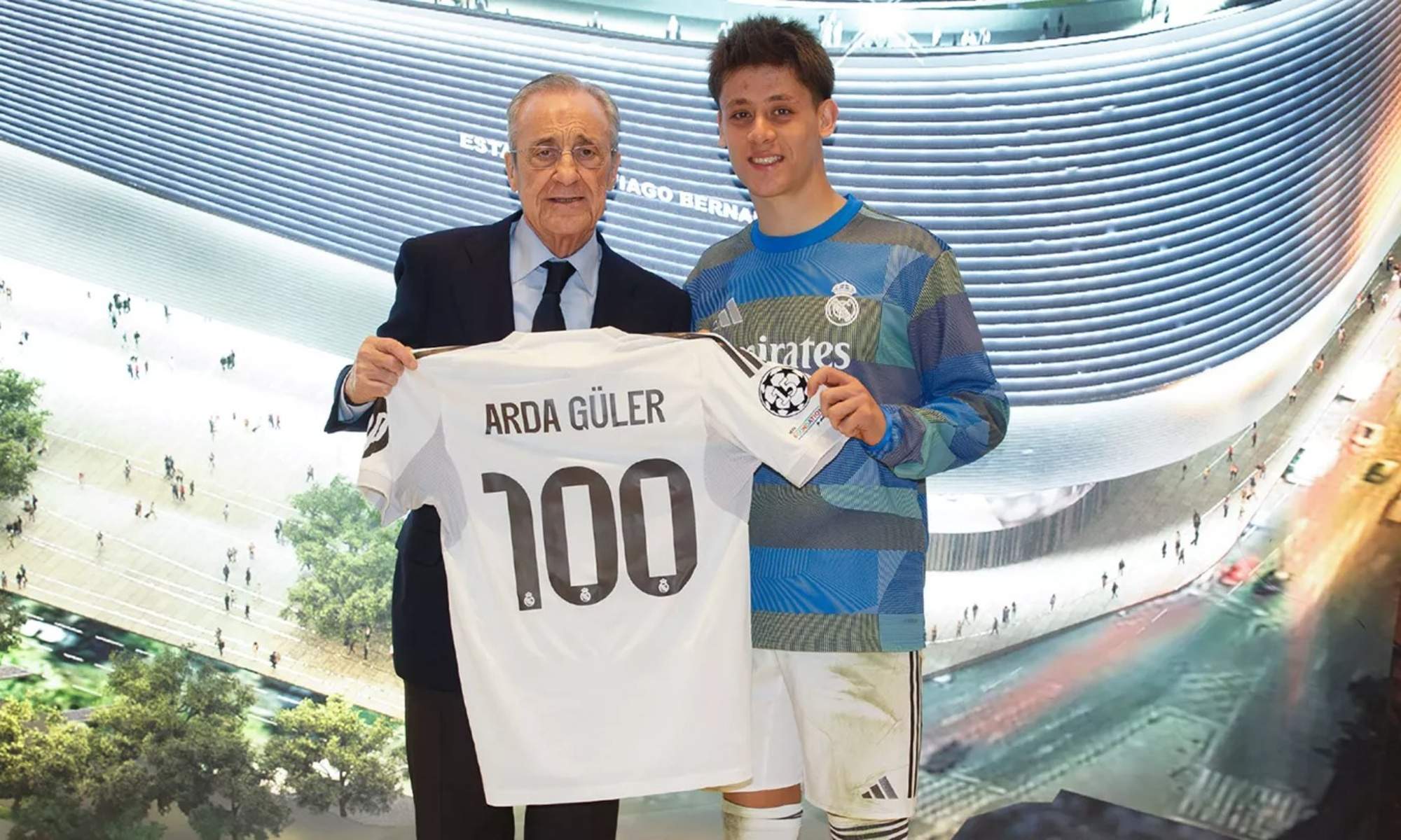 Florentino Pérez, sobre su nueva inversión en Arda Güler: el Real Madrid debe pagar 2 millones más tras su partido 100