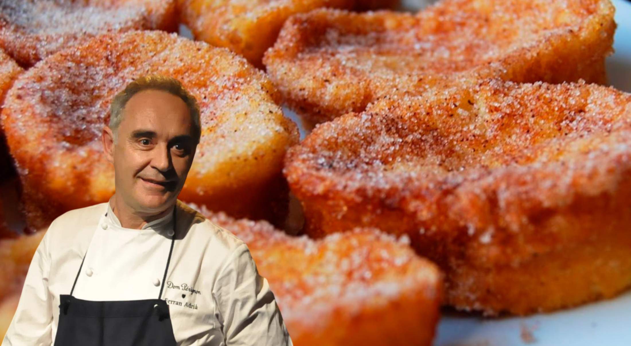 Receta de las torrijas de Ferrán Adrià