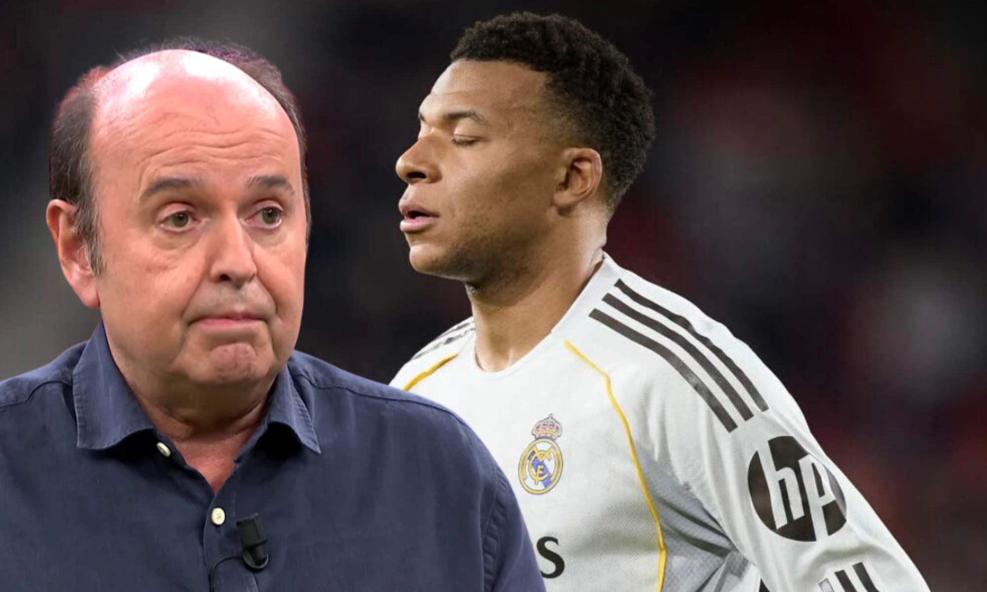 Juanma Rodríguez ha vuelto a lanzar un dardo contra Kylian Mbappé.