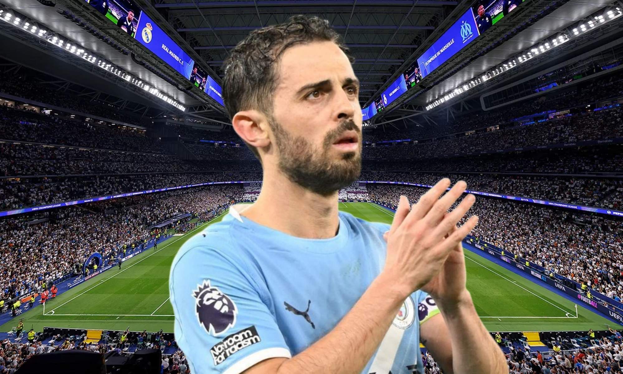 Bernardo Silva ya se pronunció sobre lo que es jugar en el Real Madrid.