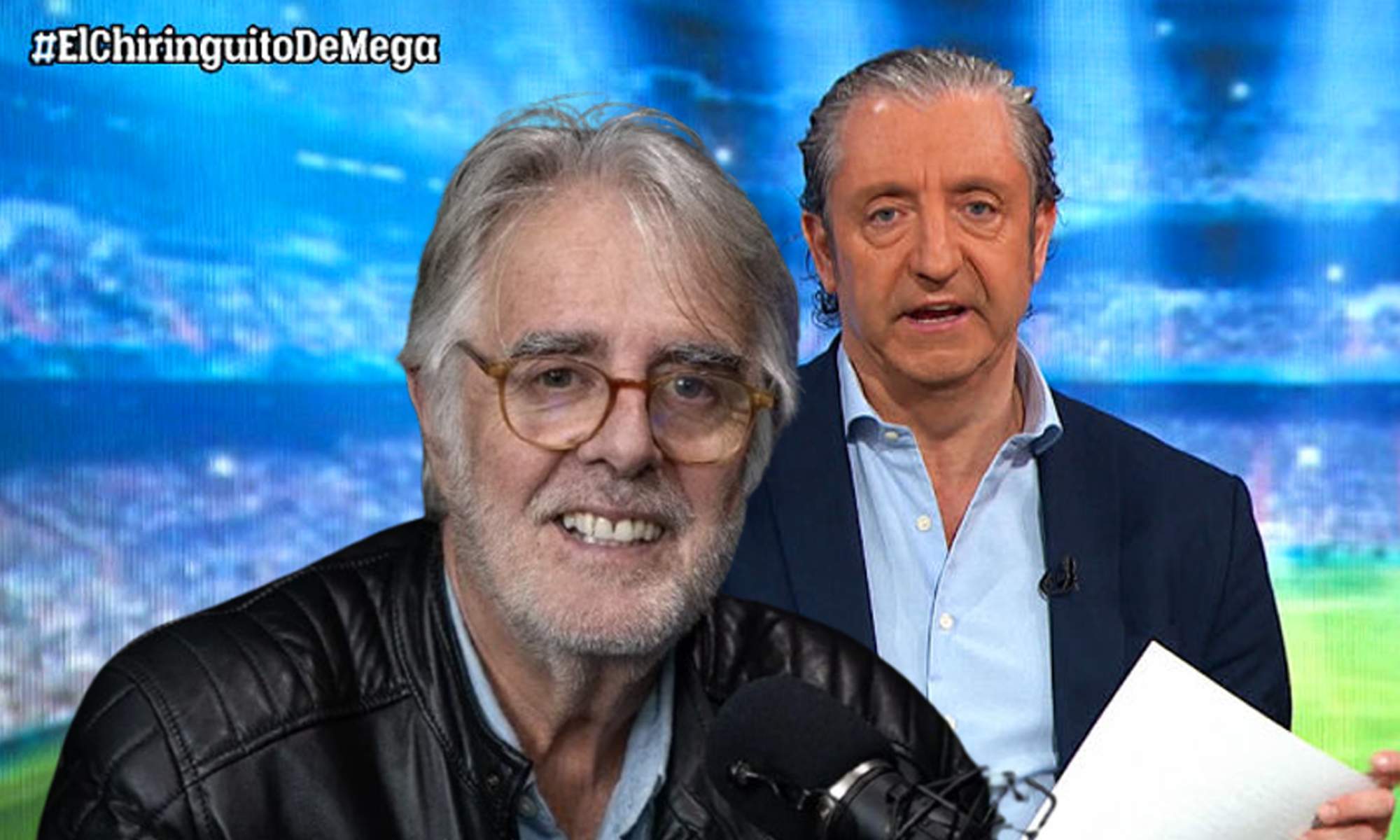 Siro López y Josep Pedrerol en El Chiringuito.
